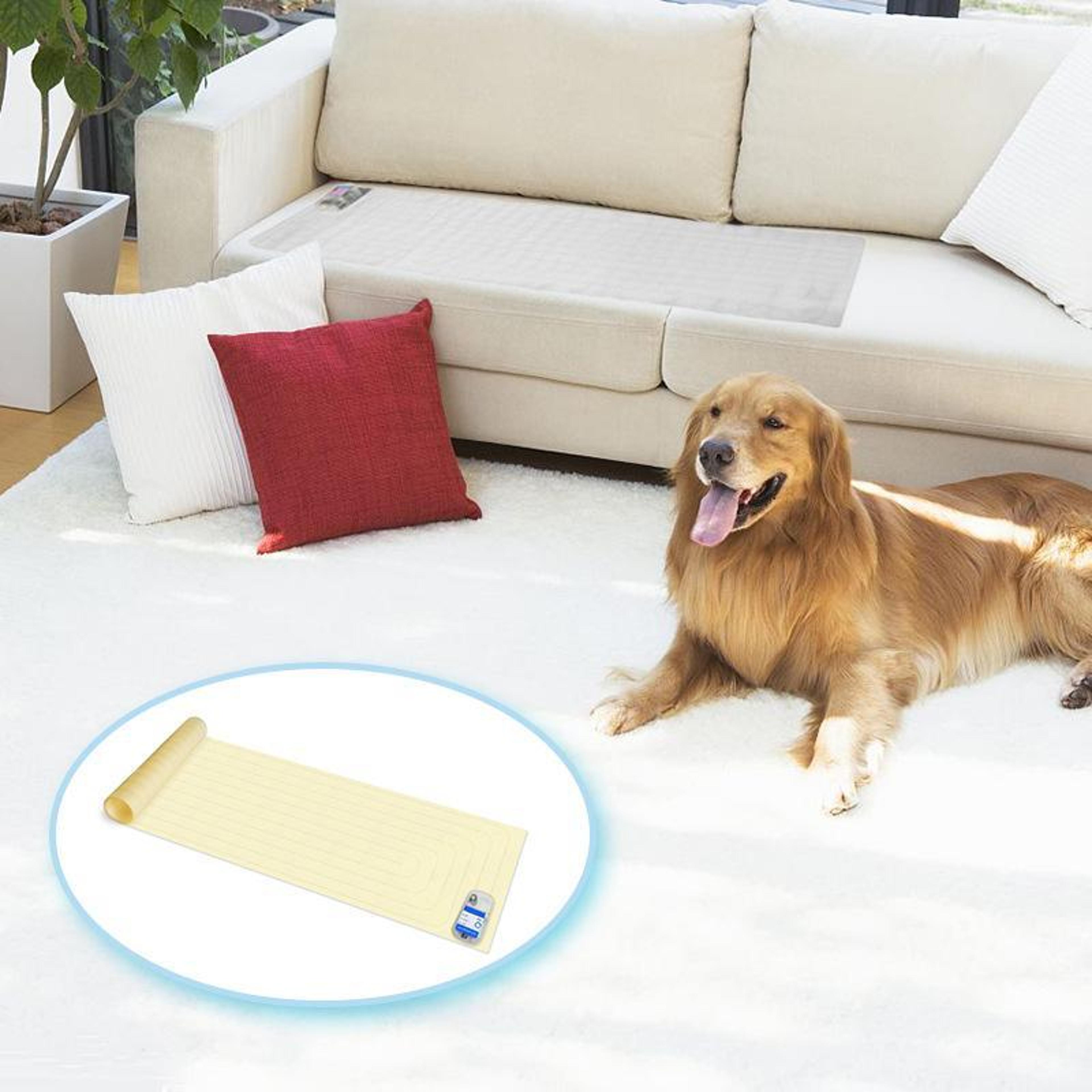 smart pet training mat electric dog repellent pad with sound & shock modes