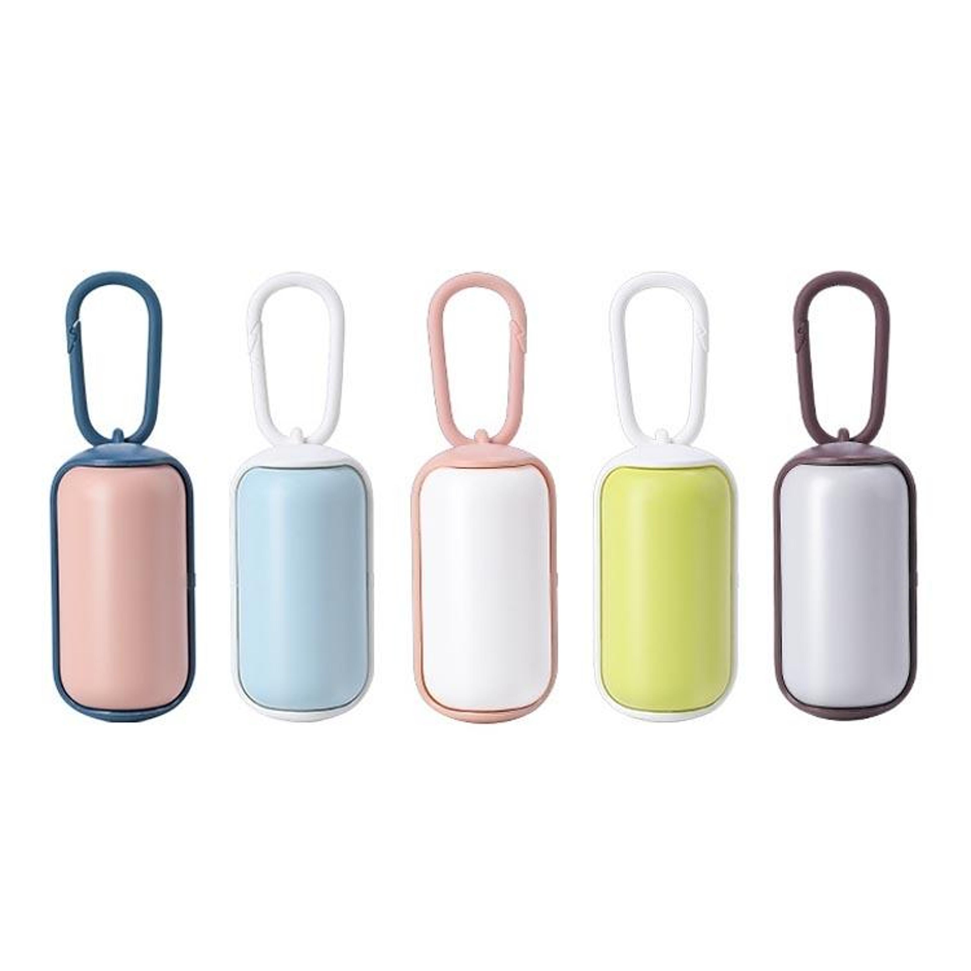 portable dog poop bag dispenser scoop compact pet waste scooper for clean walks