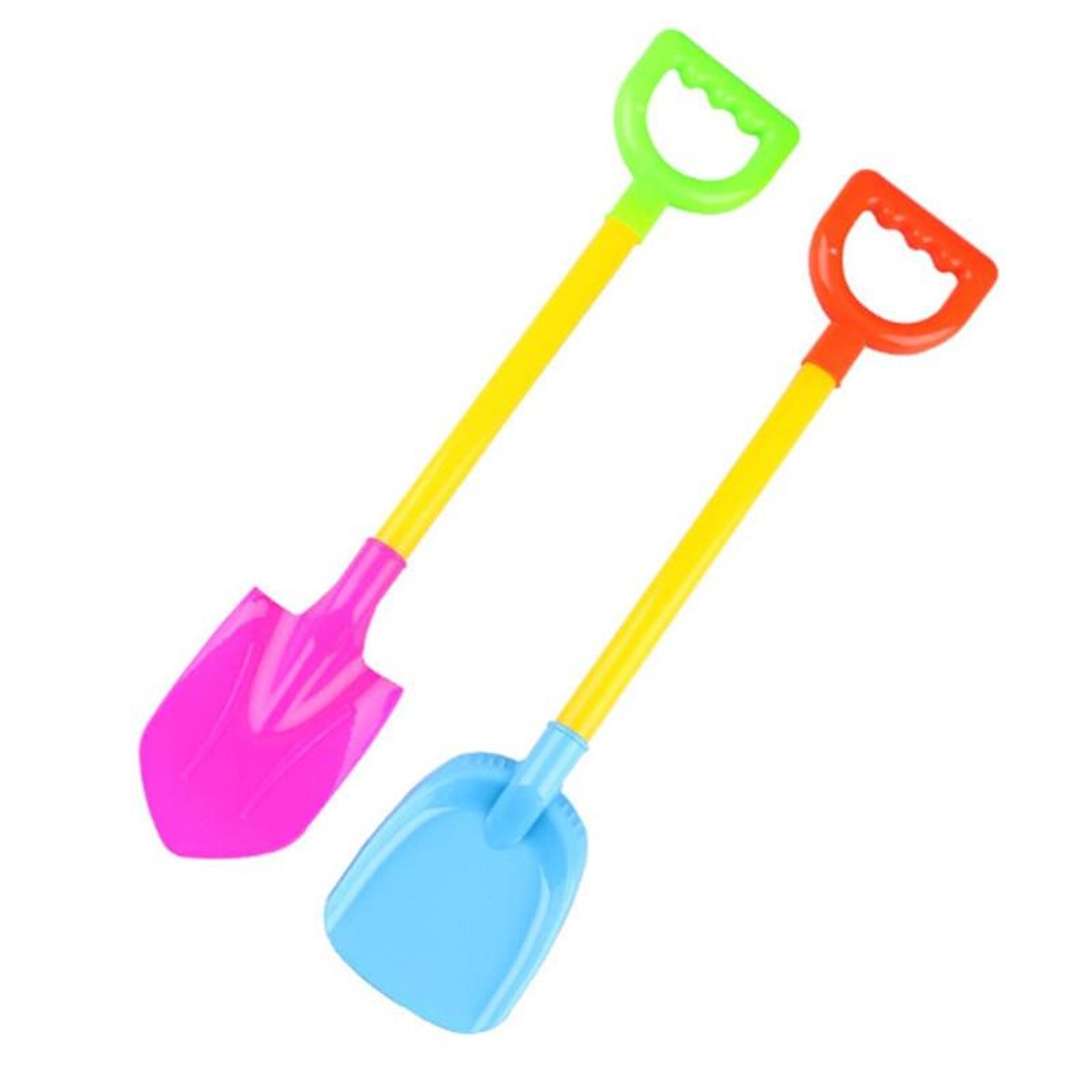 kids beach shovel set durable plastic sand shovel toys for outdoor play