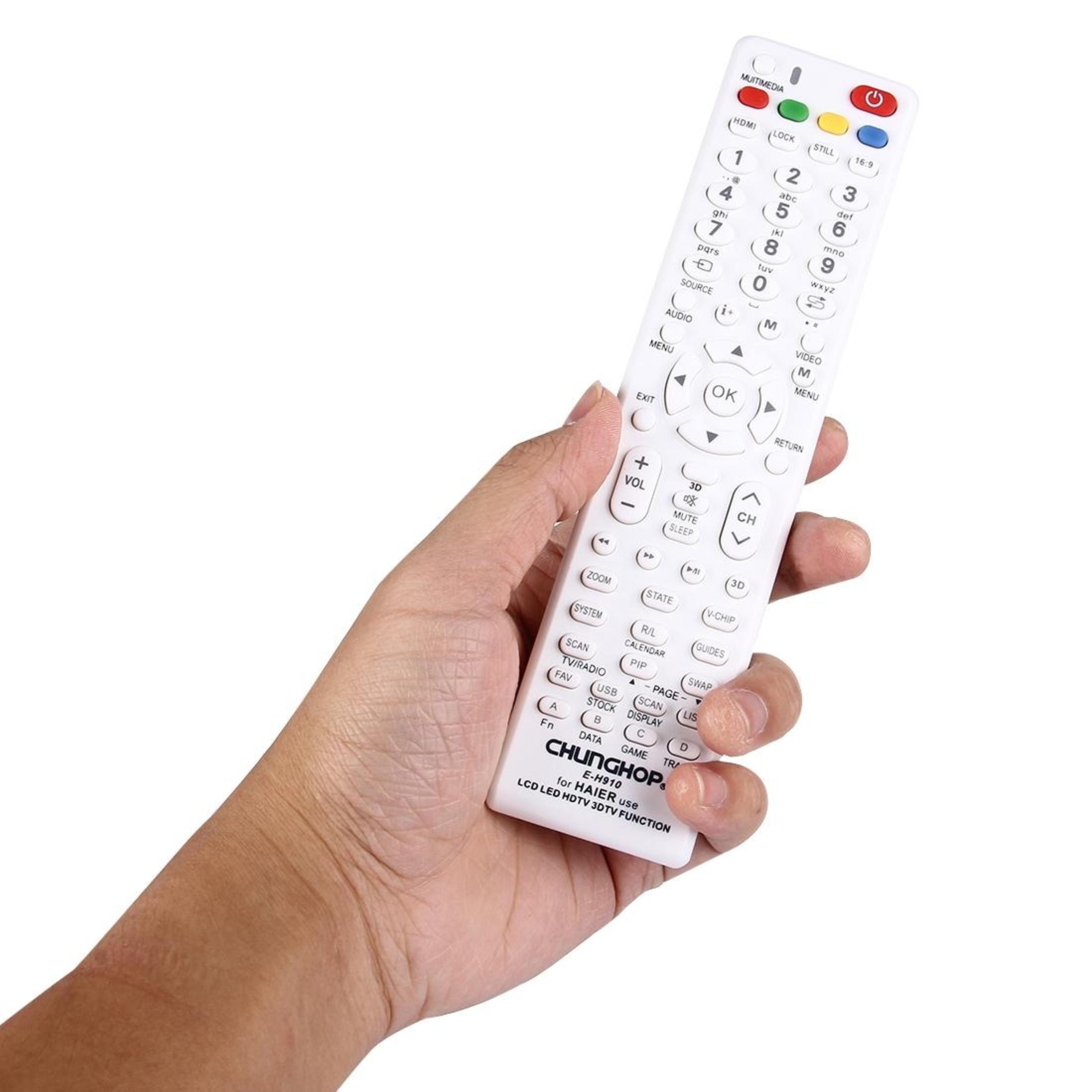 universal remote for haier tvs no setup replacement controller