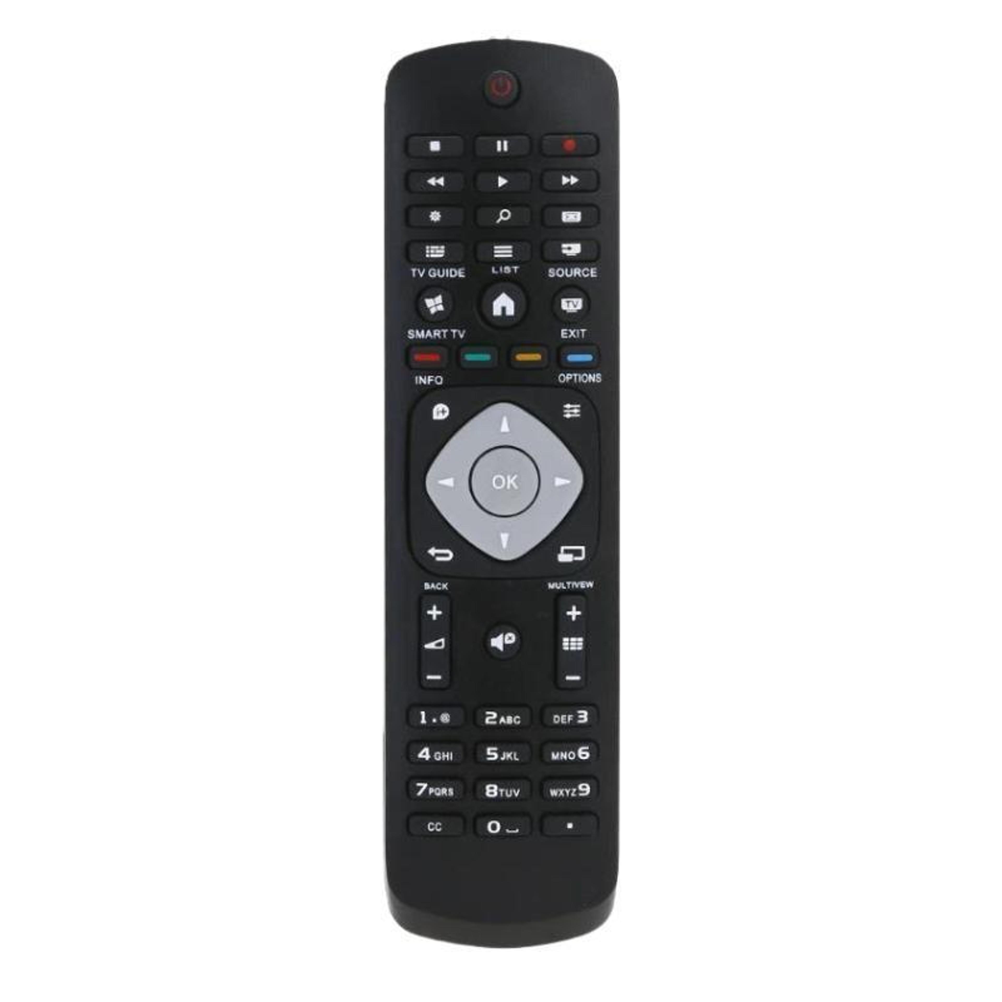 philips tv remote replacement rm-l1220, universal smart tv remote control for philips tvs