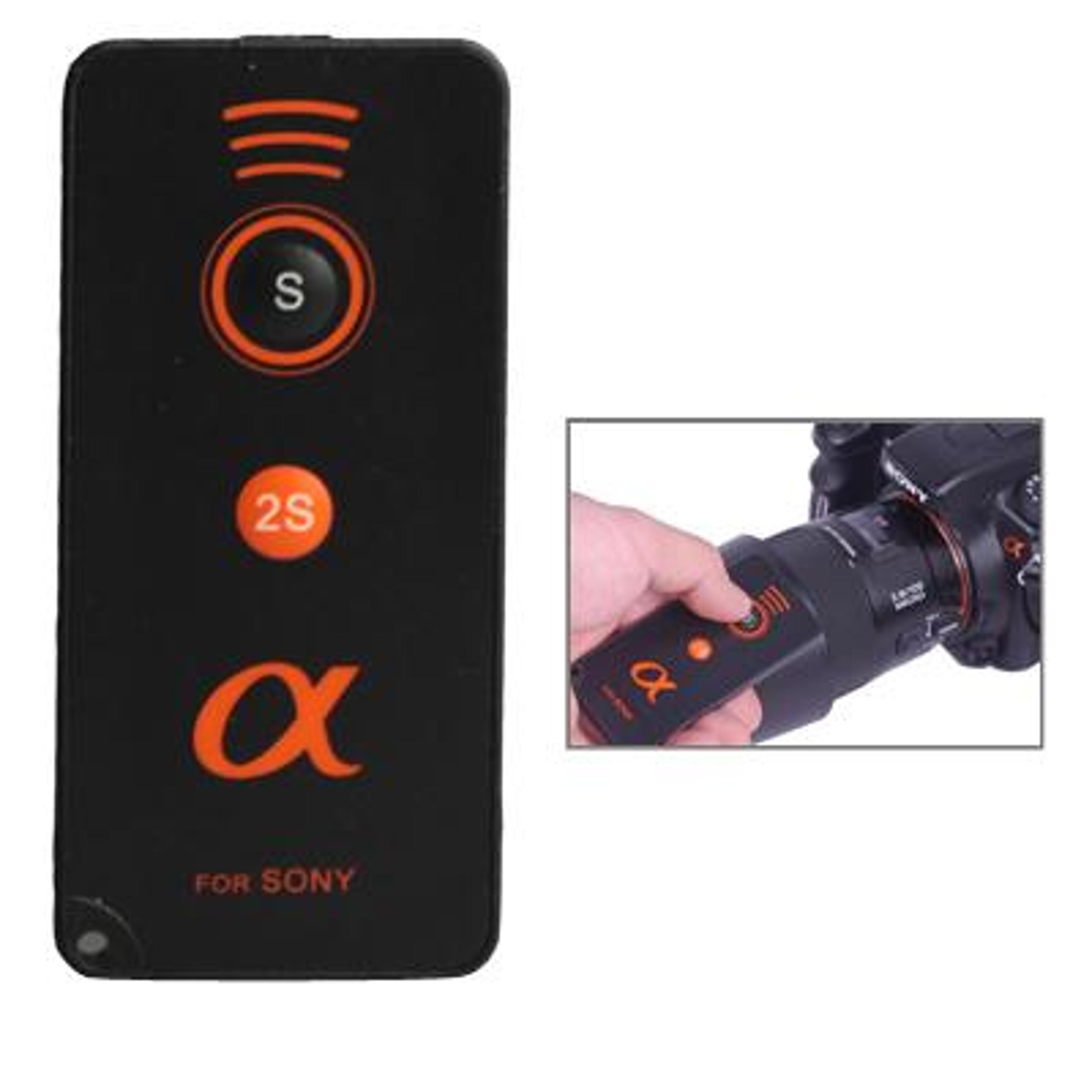 wireless camera remote control for sony ir cameras, hands-free shutter release trigger
