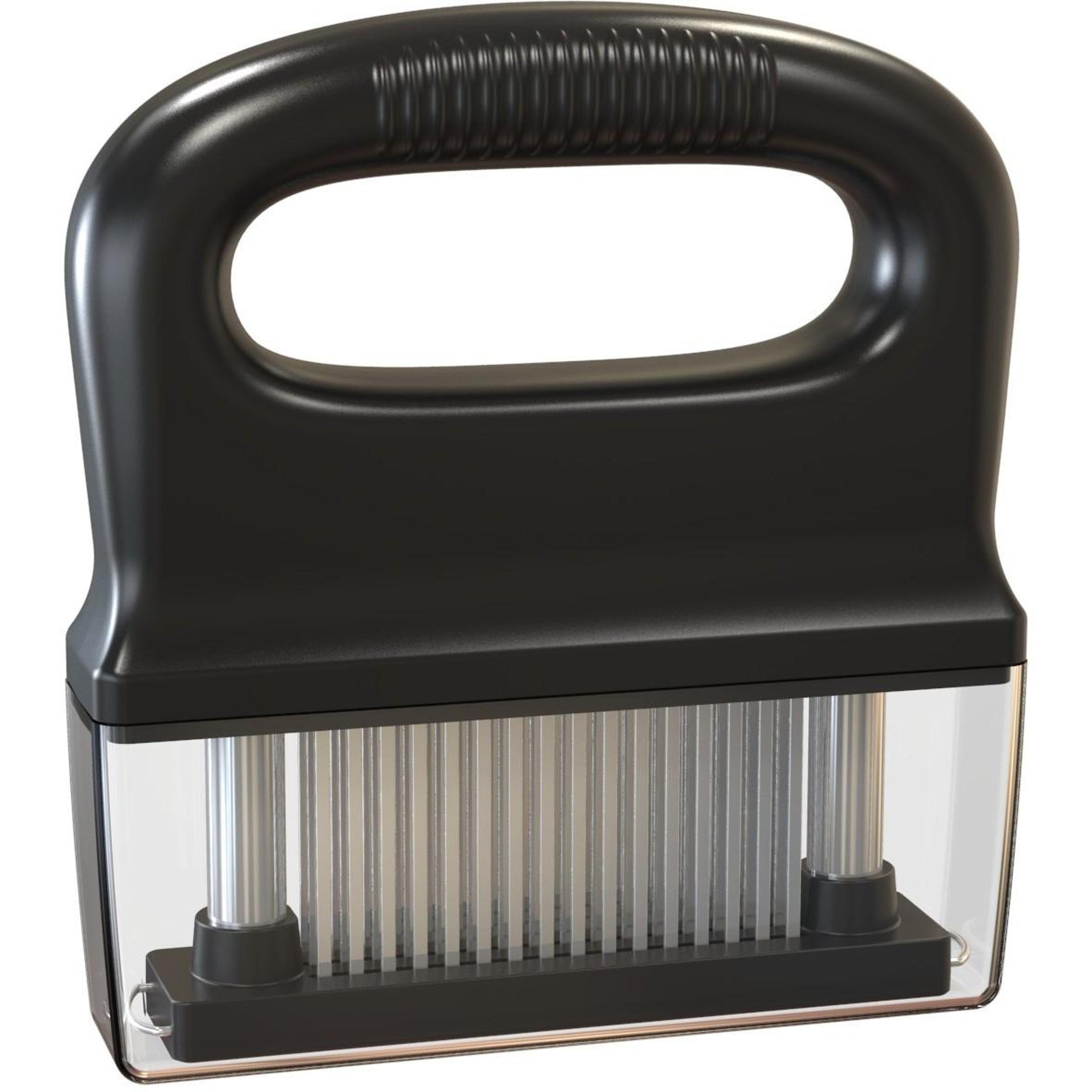blade meat tenderizer tool with ergonomic handle for steak chicken bbq