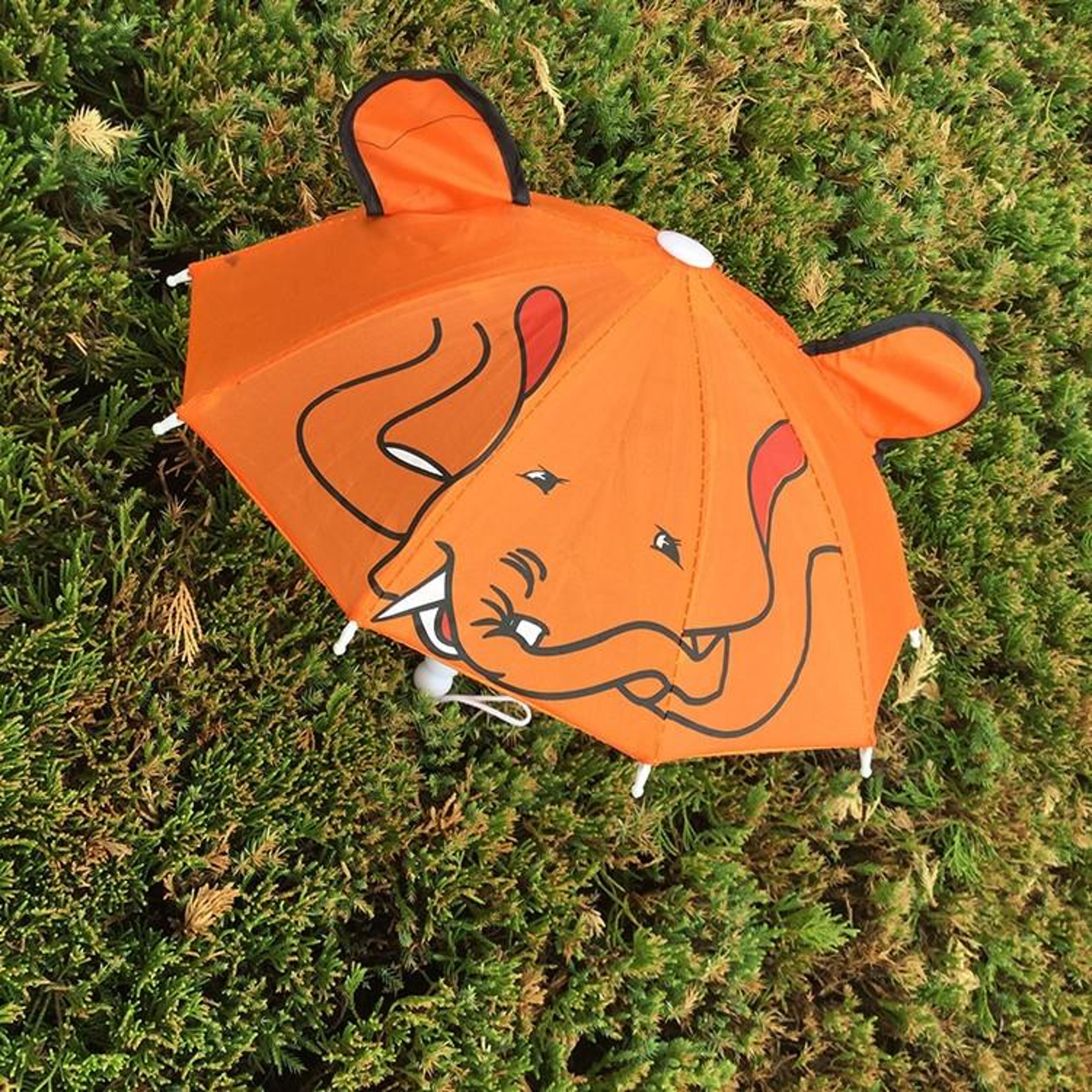 kids cartoon animal umbrella toy decorative long handle prop umbrella