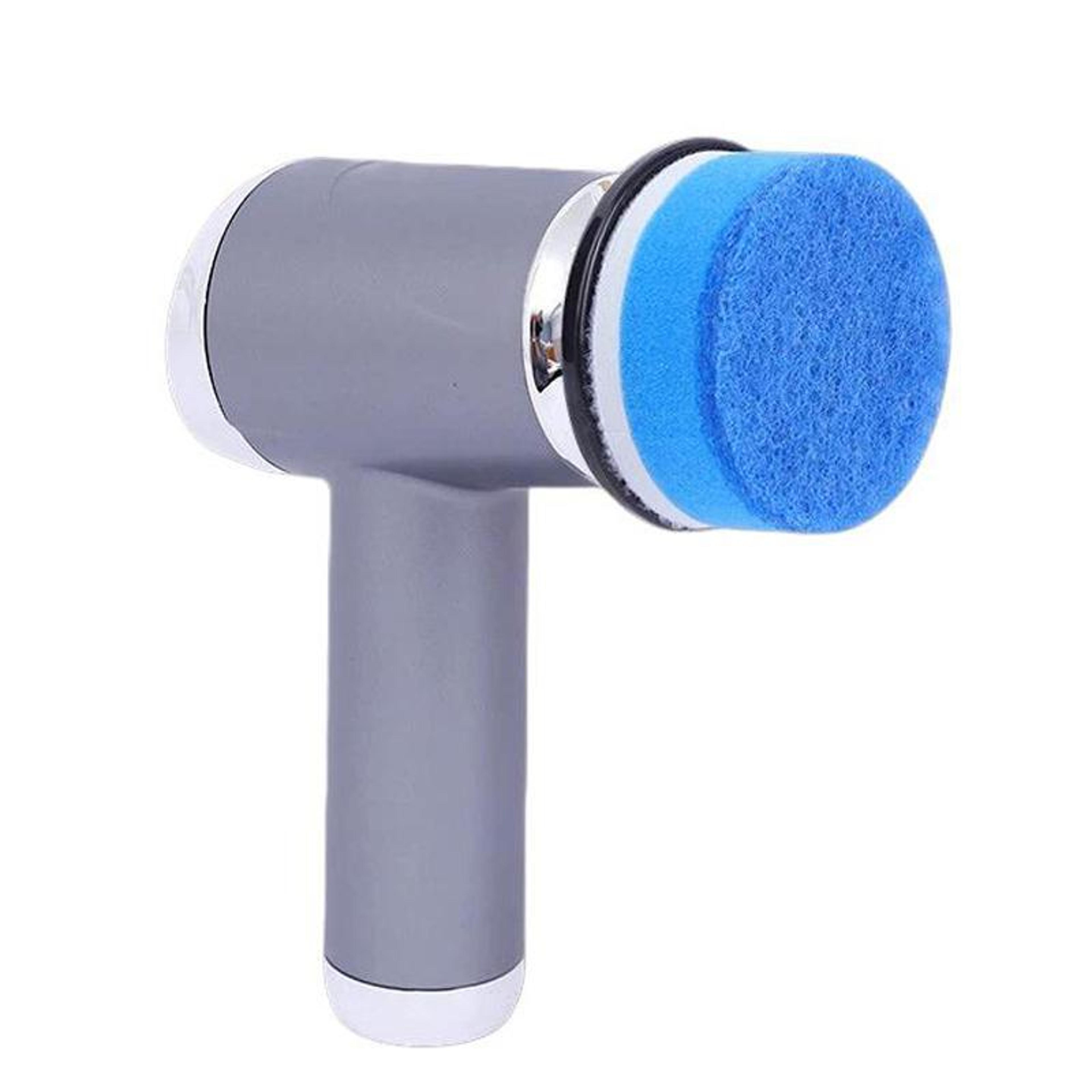 kitchen scrubber brush set with replacement heads for dishes, pots and pans
