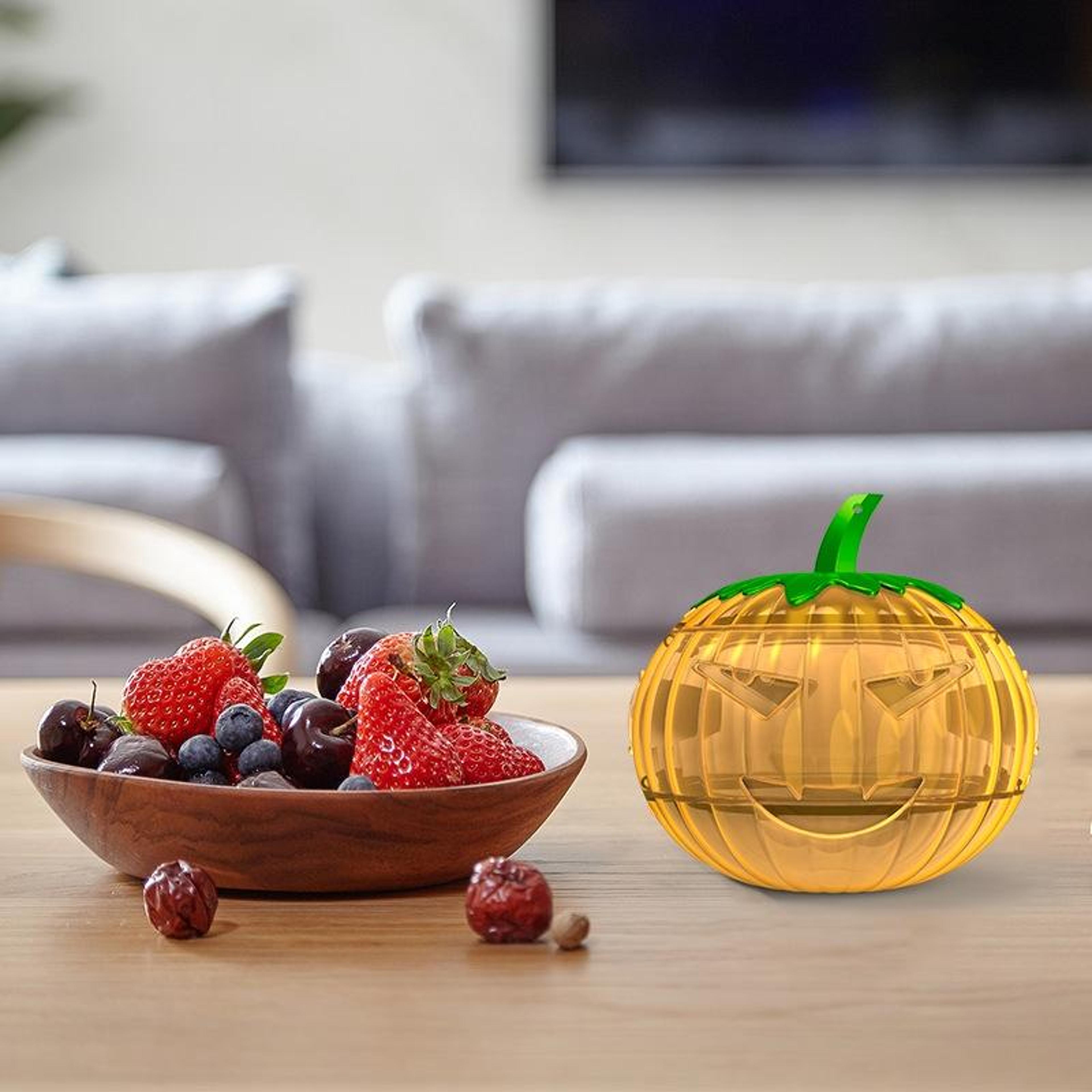 pumpkin fruit fly trap reusable fruit fly trap for kitchen safe non toxic insect control