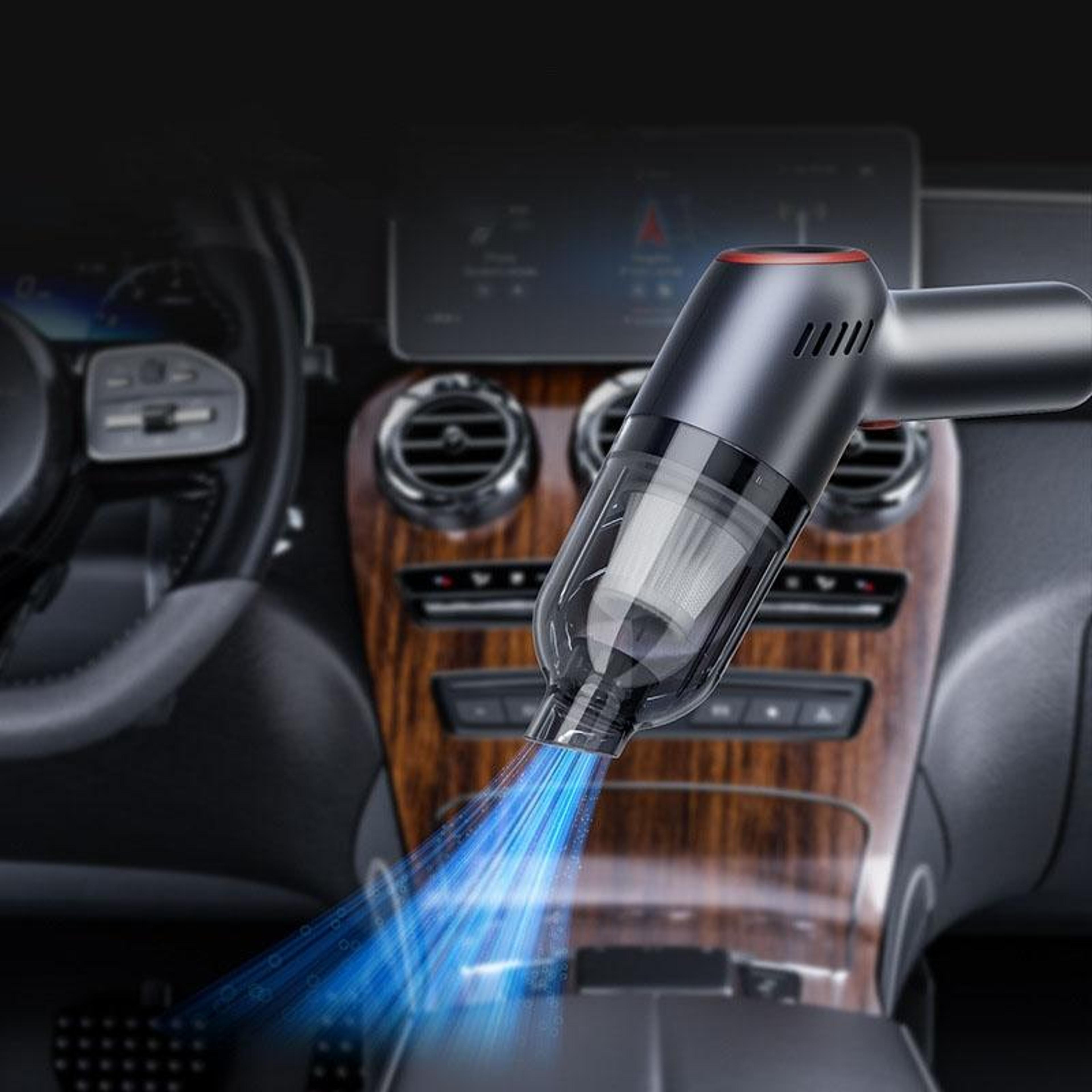 wireless charging mini car vacuum cleaner high power wet dry portable 4 in 1 cleaner