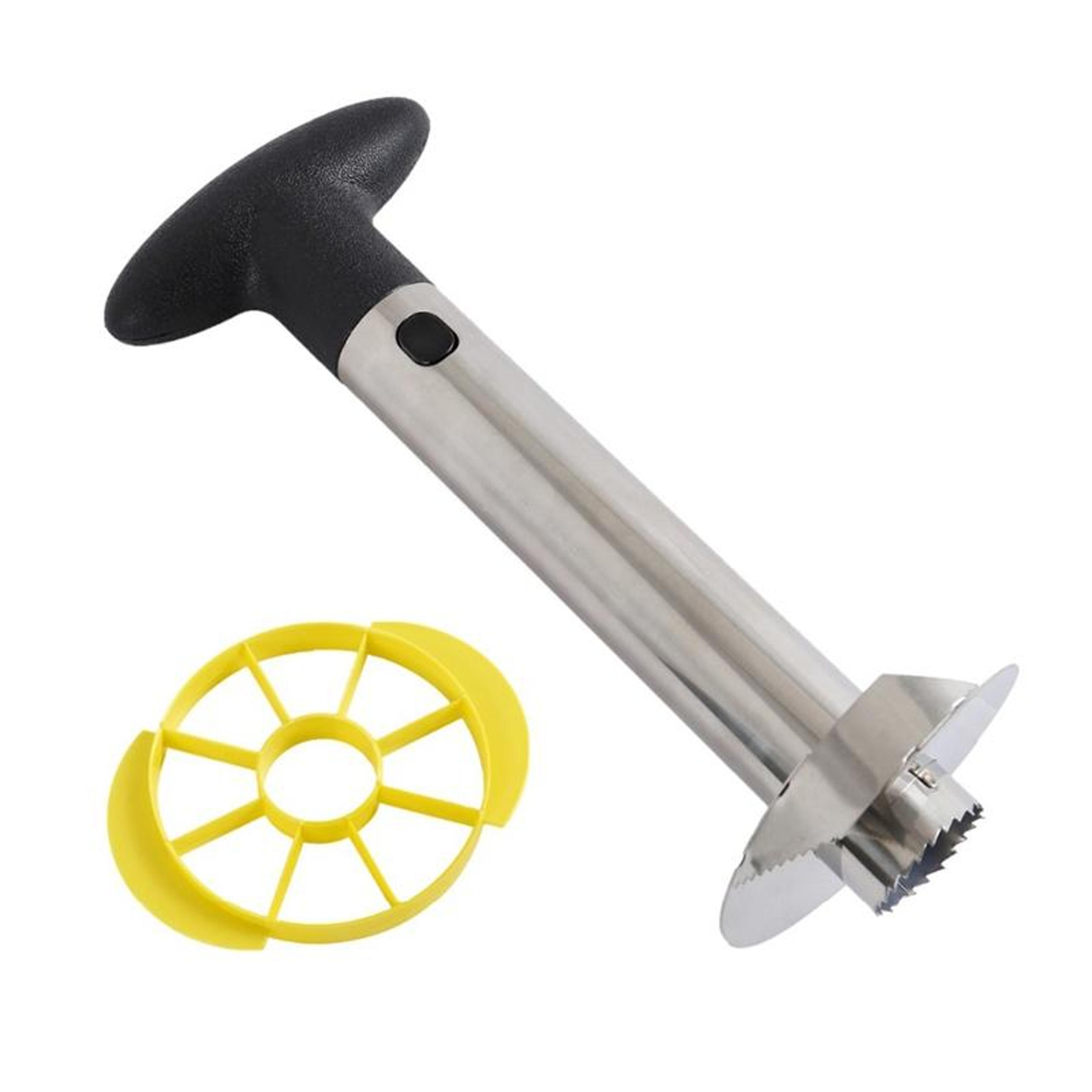 stainless steel pineapple corer slicer easy fruit cutter tool