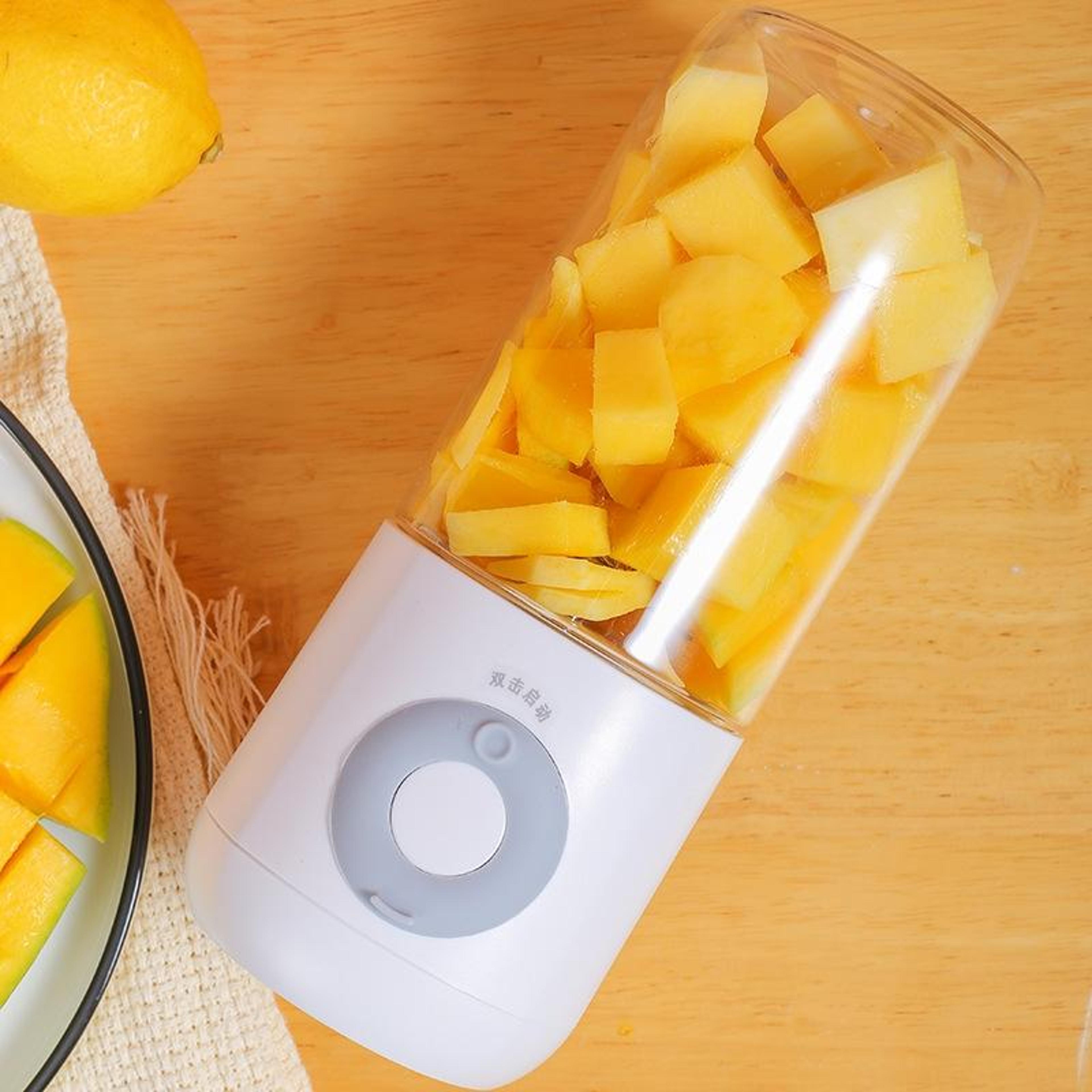 portable usb rechargeable blender bottle personal smoothie maker juicer