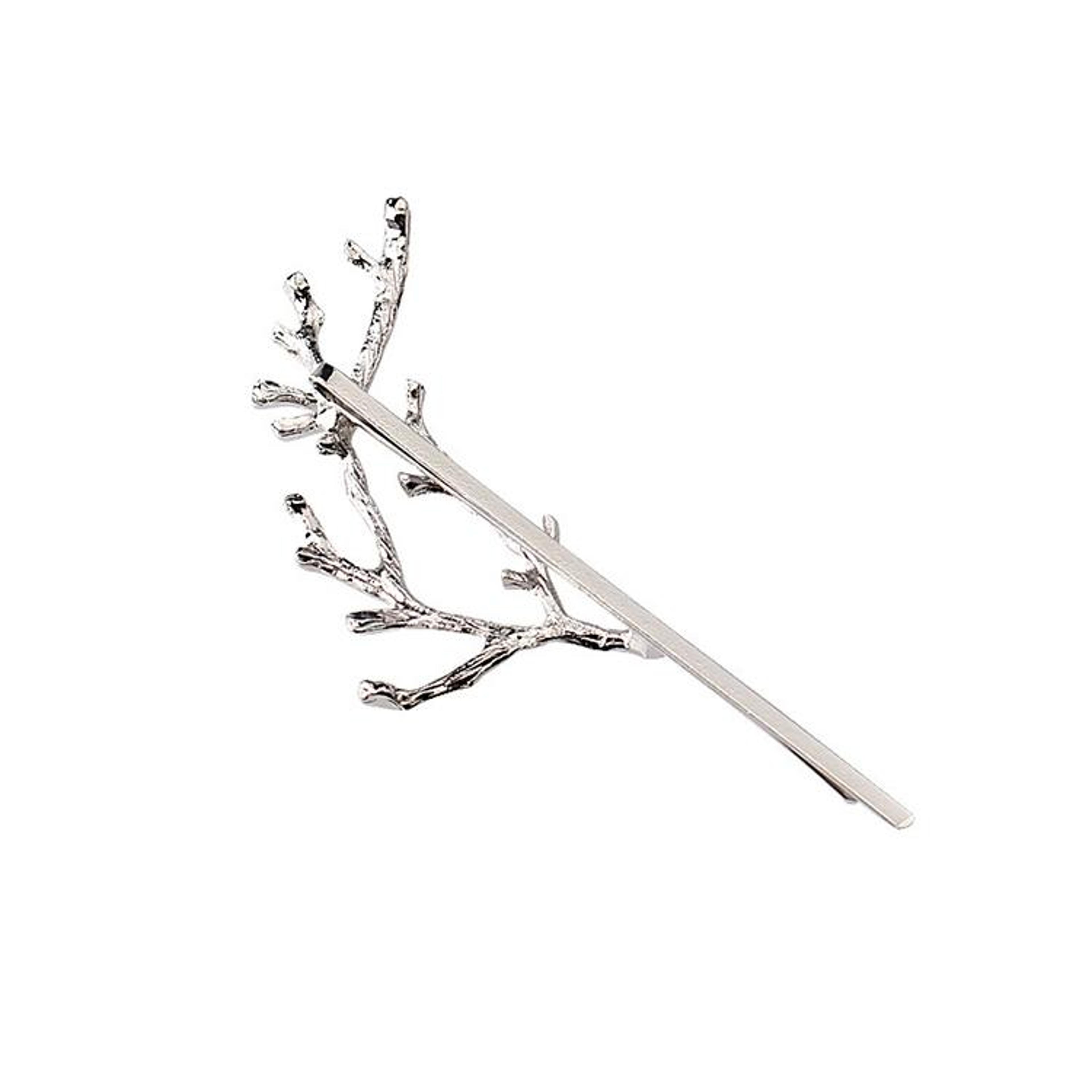 vintage tree branch hair clips elegant alloy hairpins for women and girls