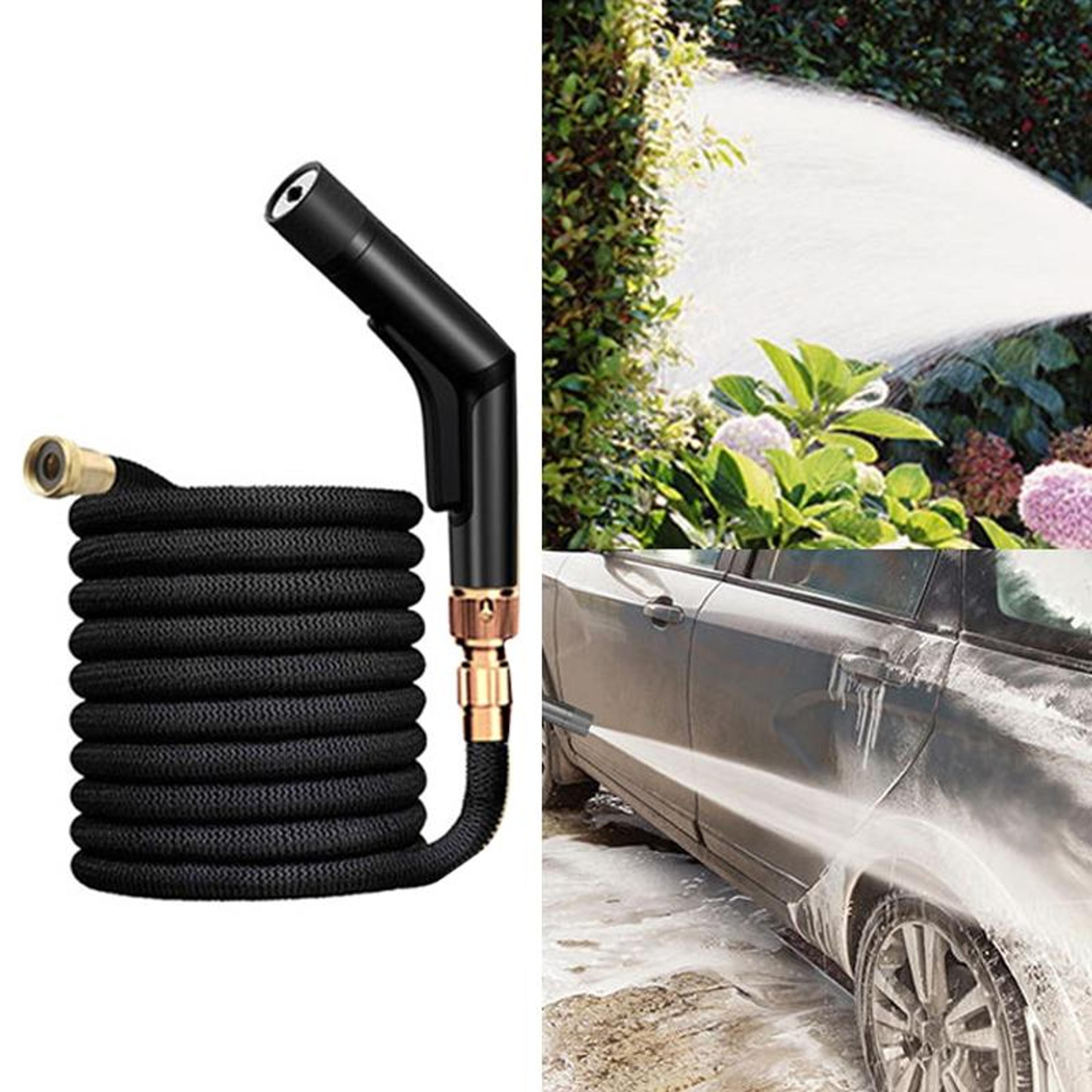 high pressure car wash sprayer gun with adjustable spray modes aluminum alloy water nozzle