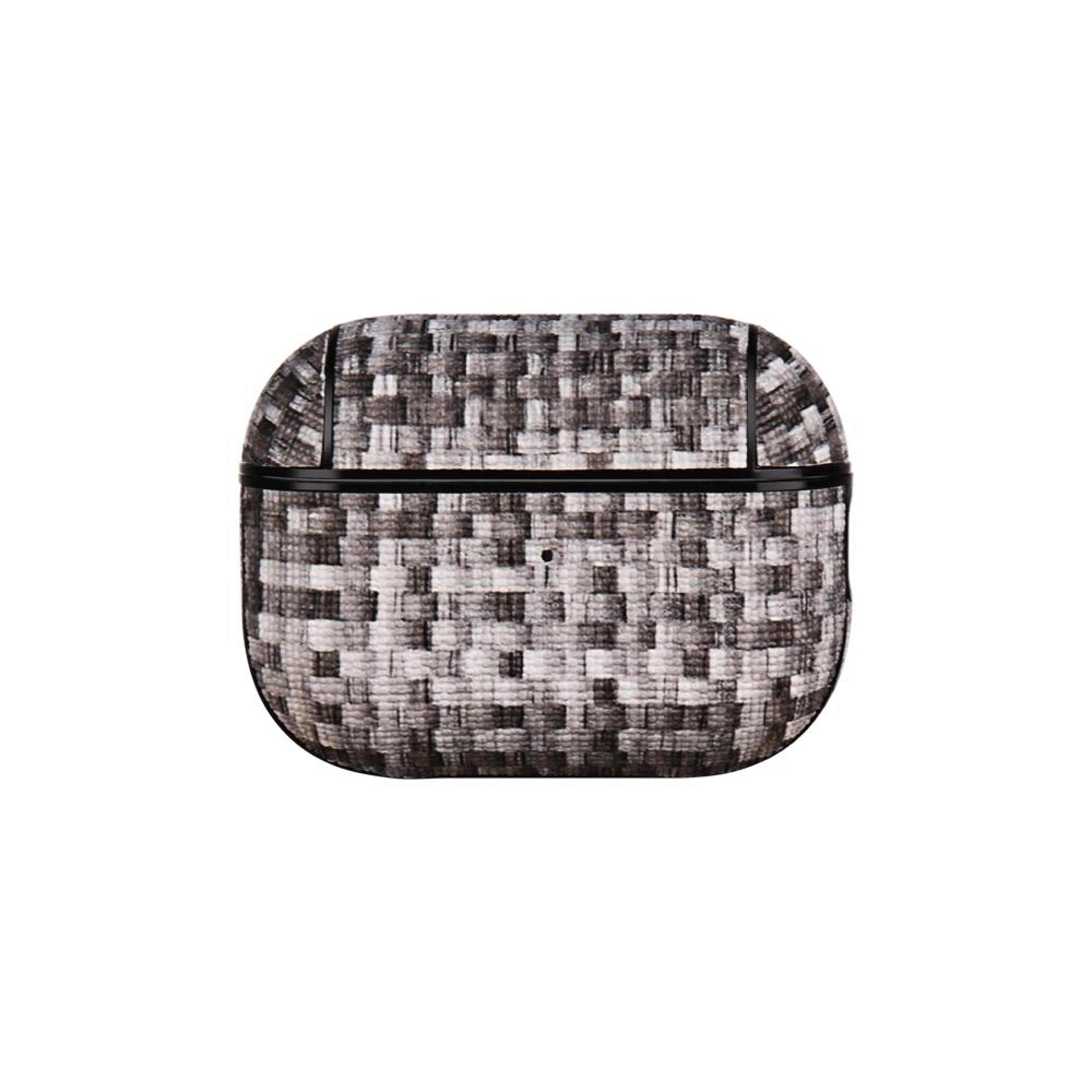 woven leather airpods pro case protective hard shell cover
