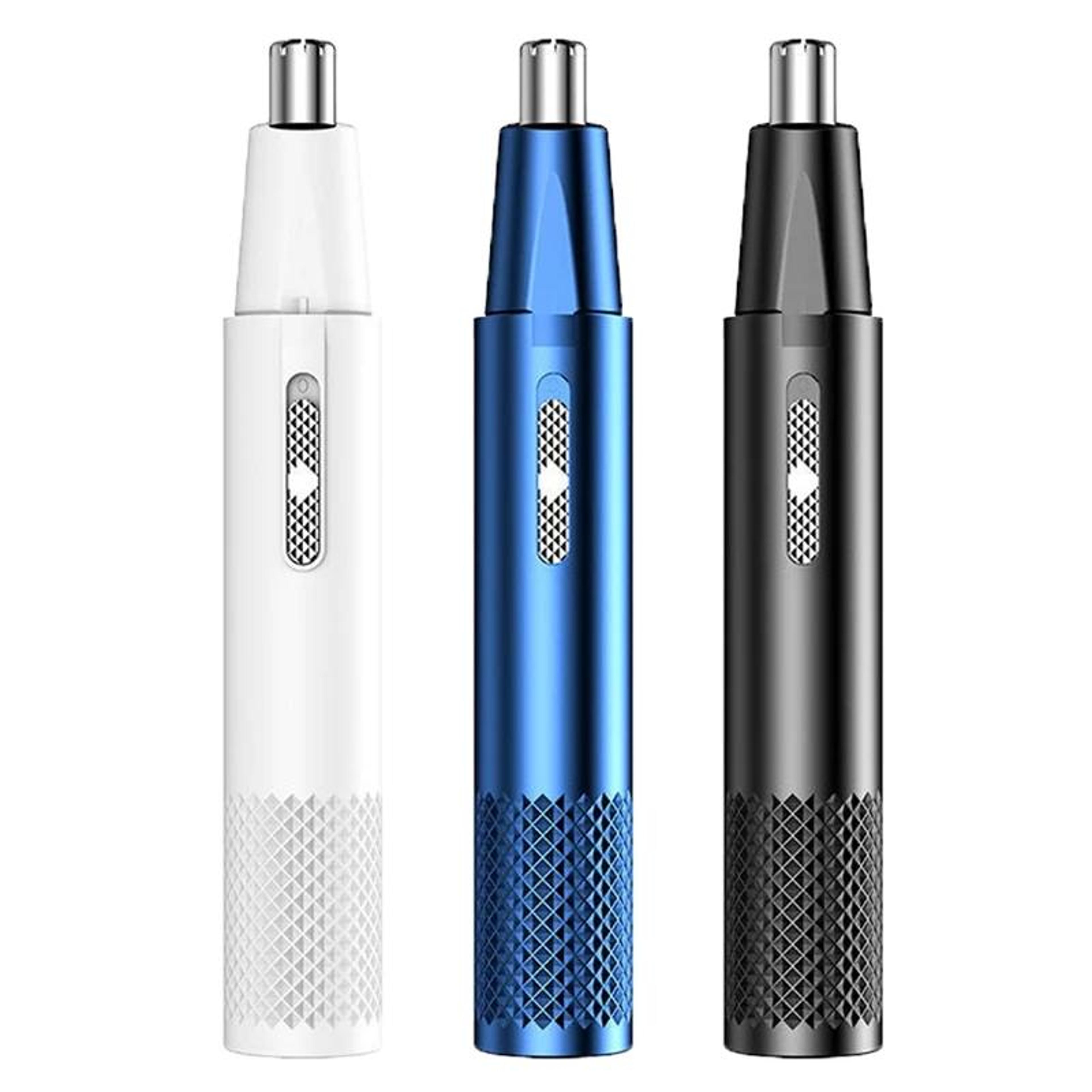 rechargeable nose hair trimmer portable waterproof usb grooming clipper for men & women