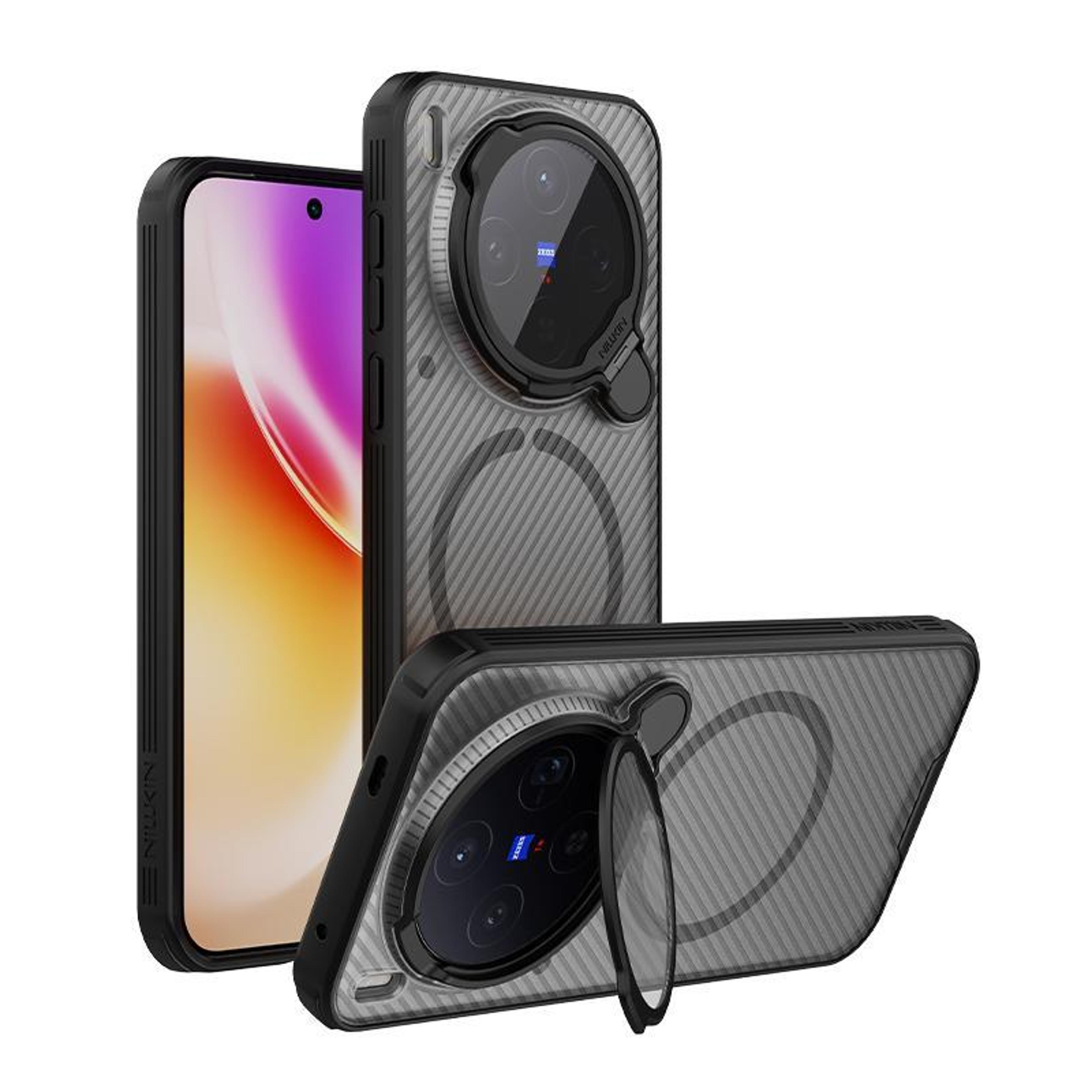 camshield magsafe phone case for vivo magnetic translucent lens protection cover