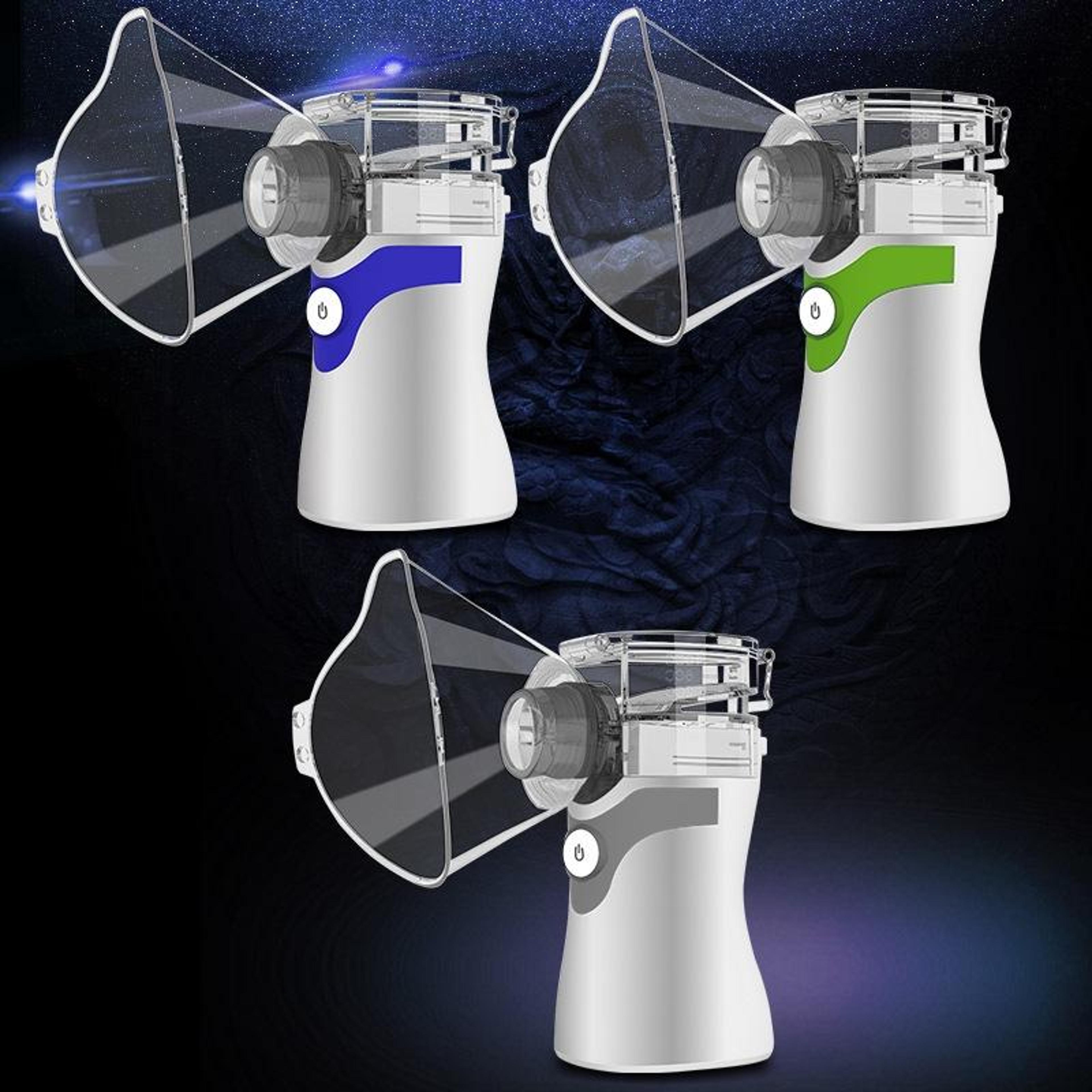 portable ultrasonic nebulizer inhaler for adults & kids quiet mesh atomizer