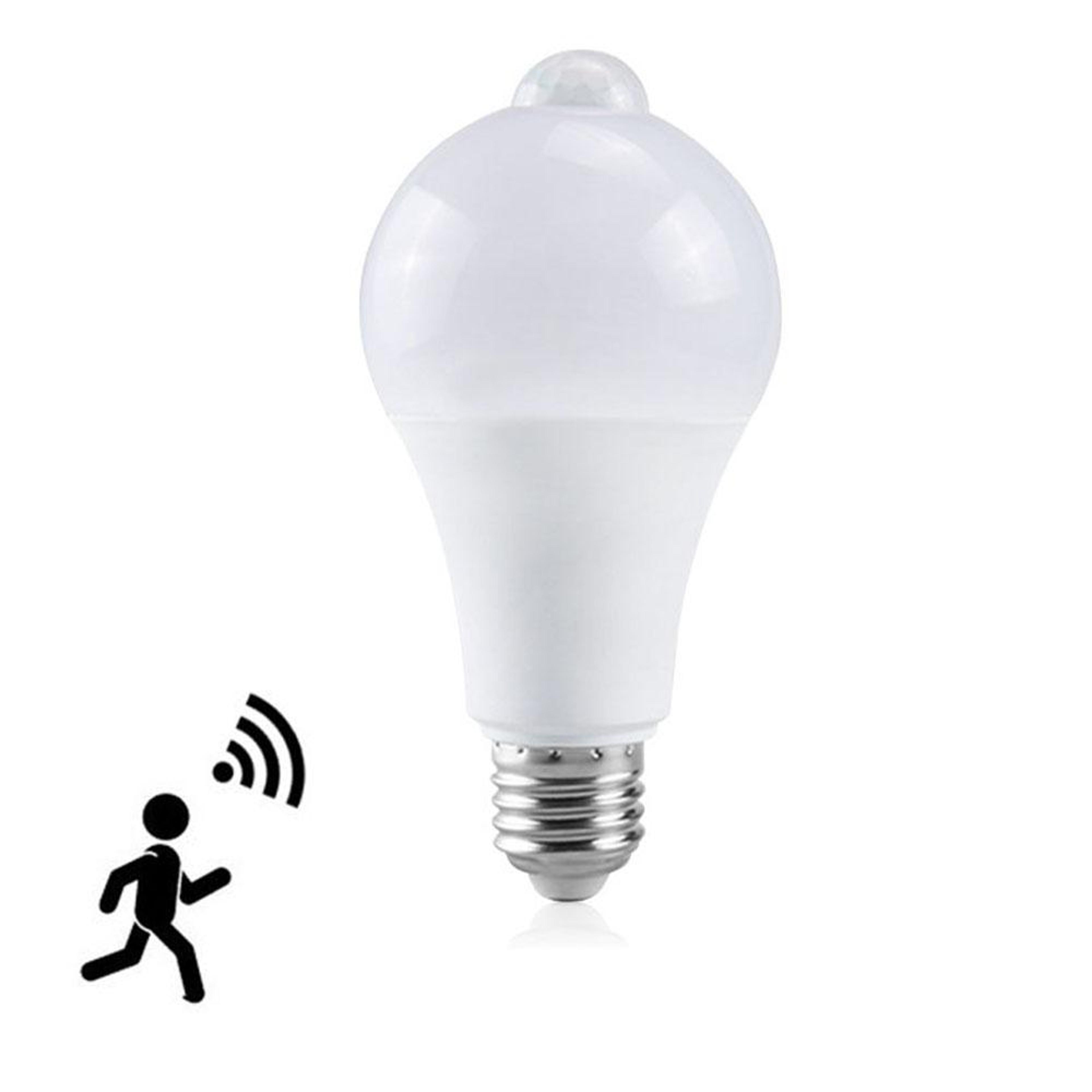 smart motion sensor light bulb e27 waterproof led infrared auto night light
