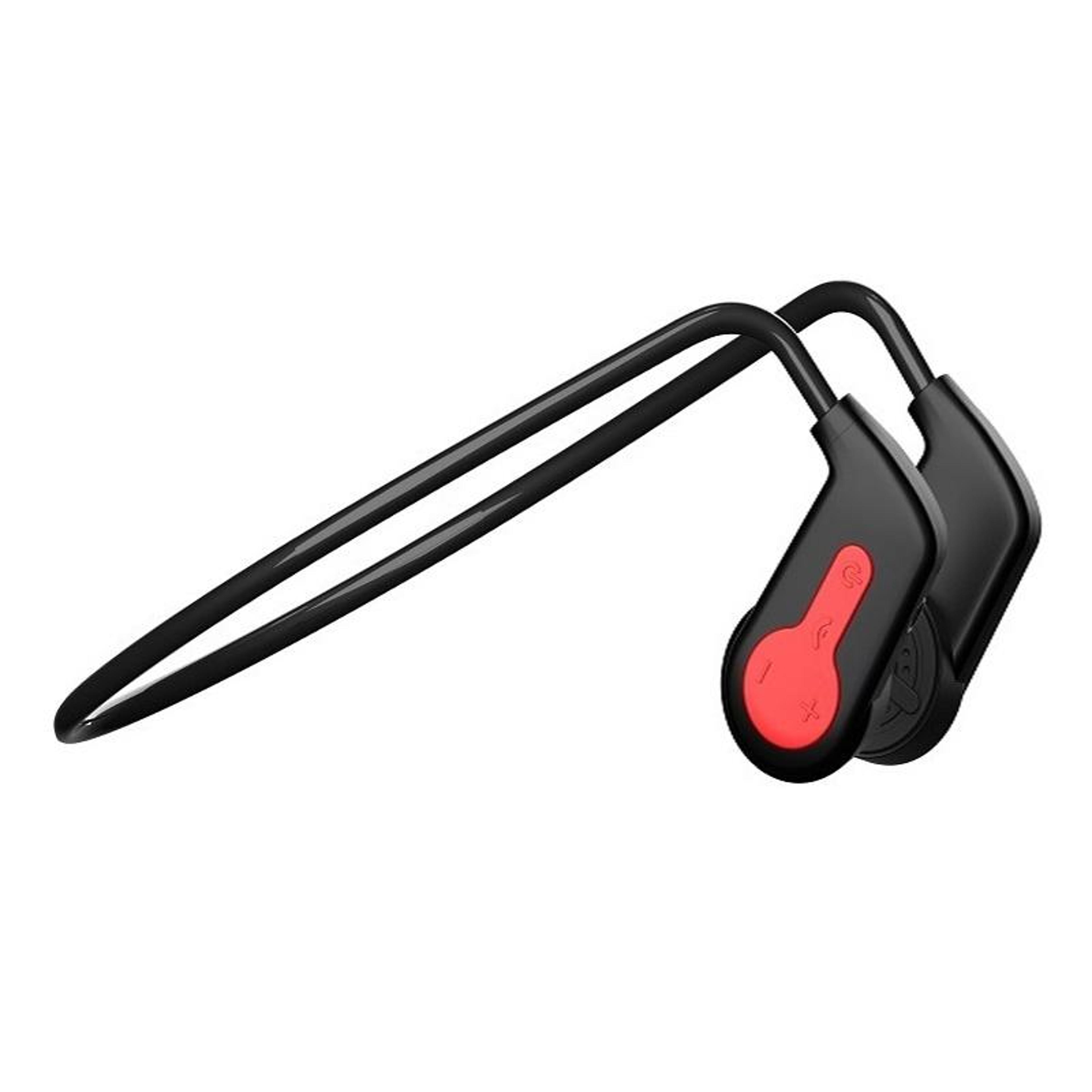 bone conduction headphones with memory waterproof open ear bluetooth headset