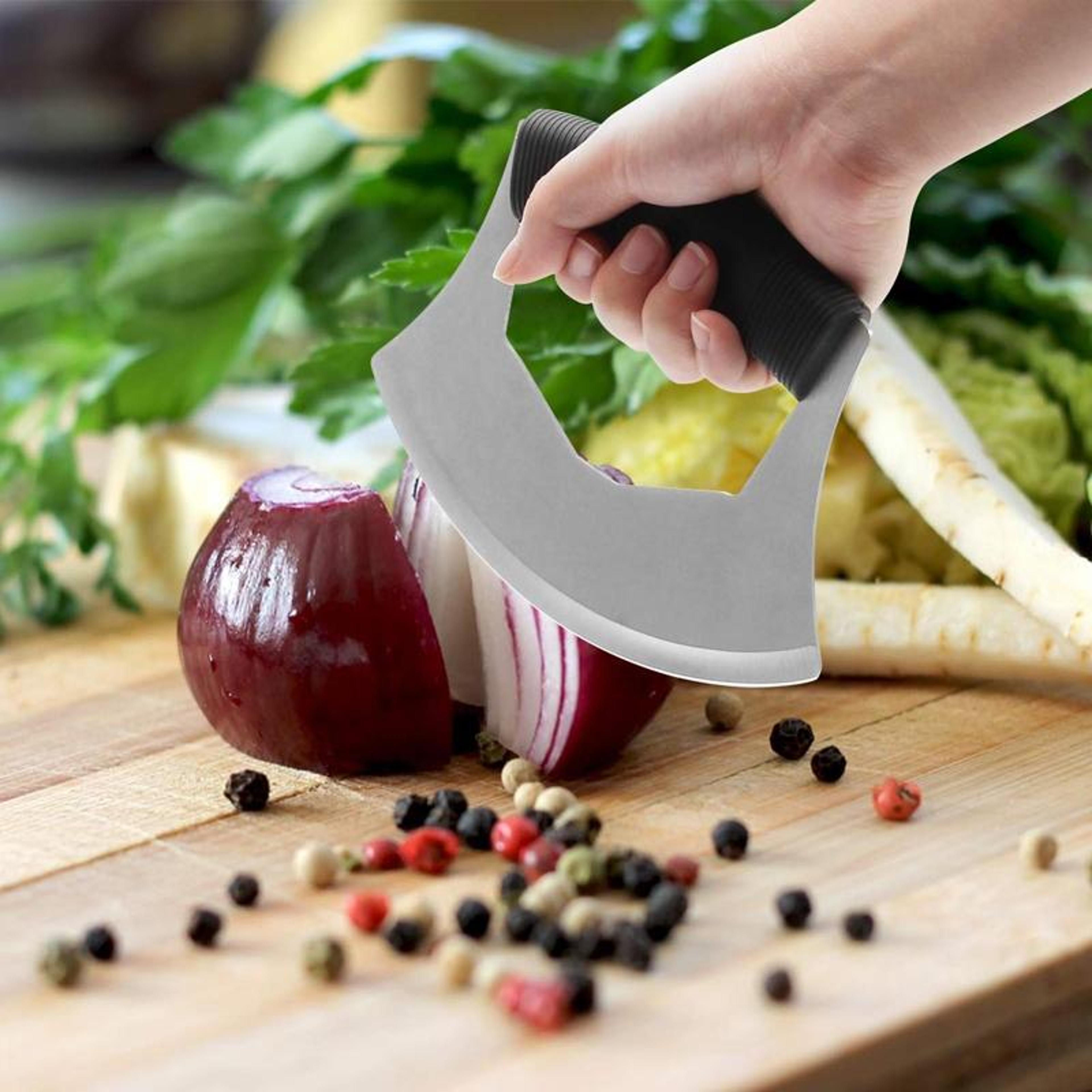 stainless steel herb cutter & cheese slicer multi-use kitchen tool