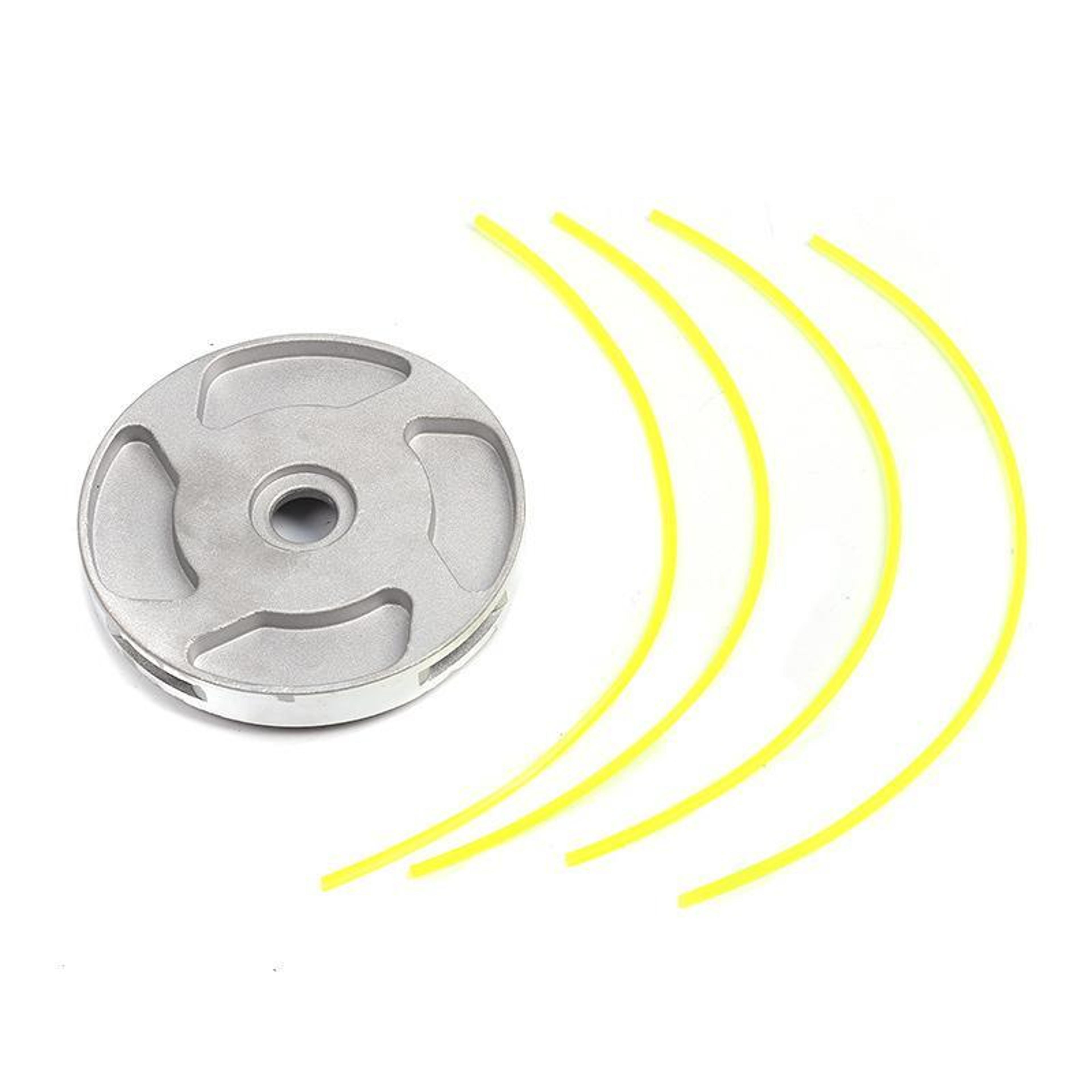 universal aluminum grass trimmer head replacement with cables for lawn mowers