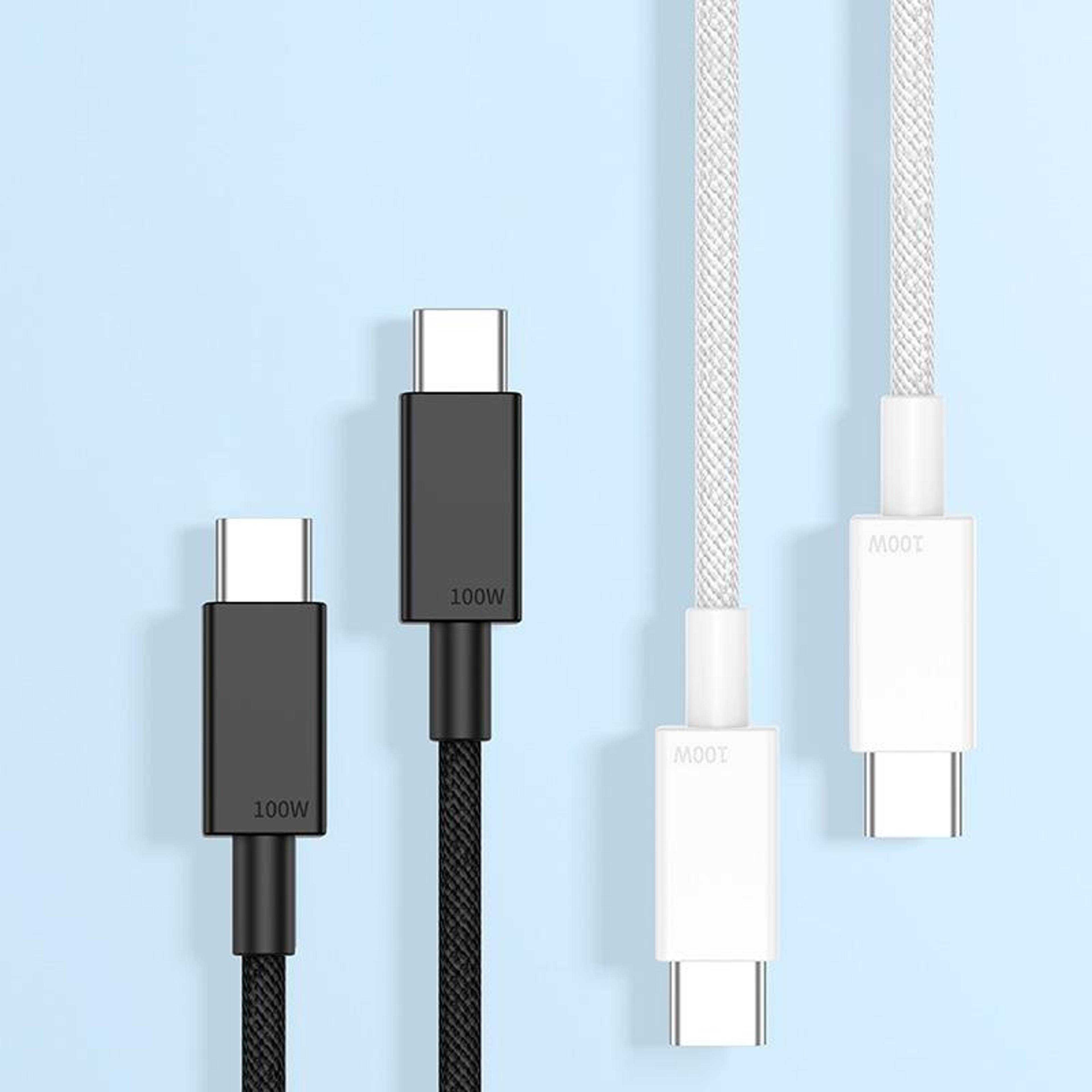 100w pd usb c to usb c fast charging cable for tablet & android devices