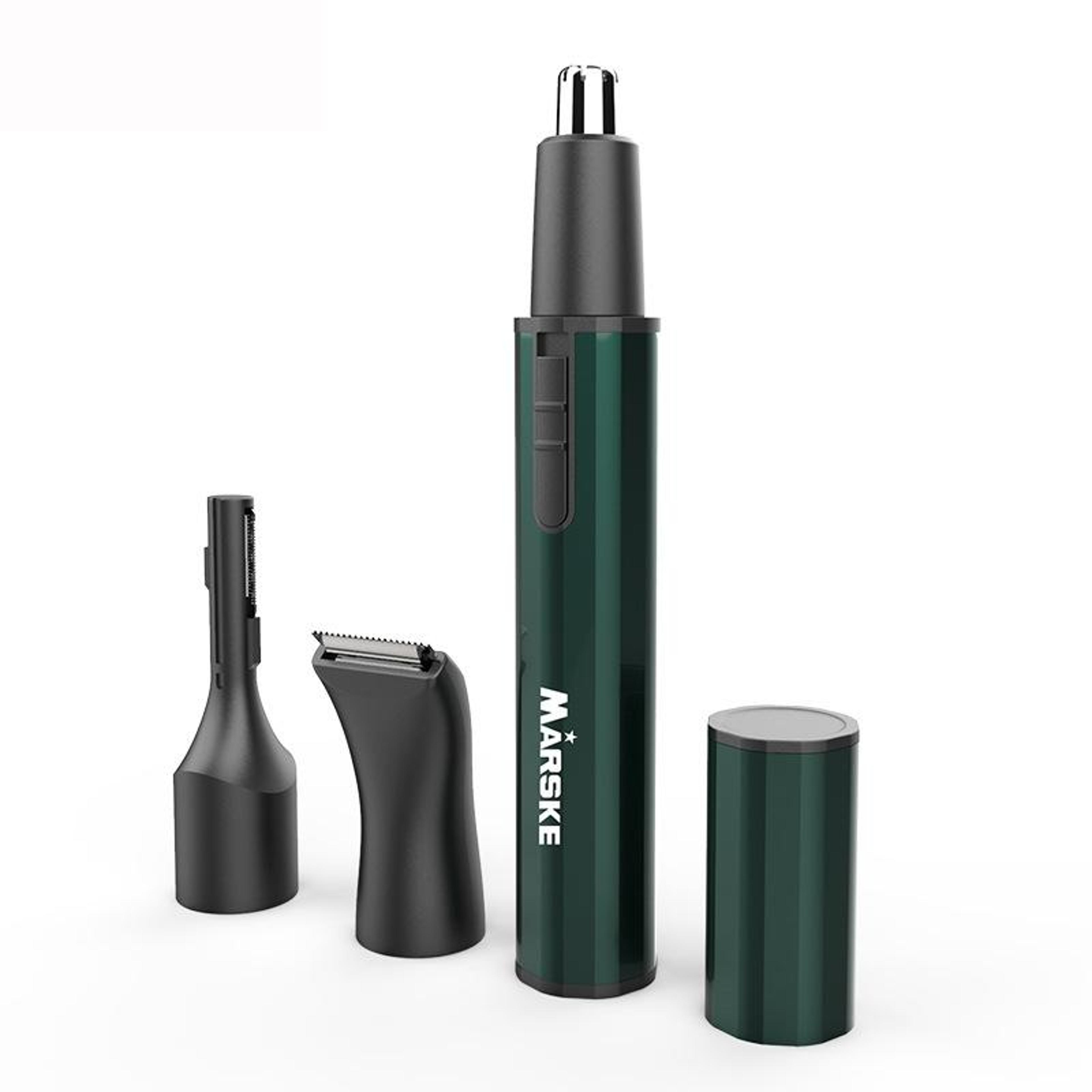 rechargeable nose hair trimmer with type-c fast charge precision grooming tool