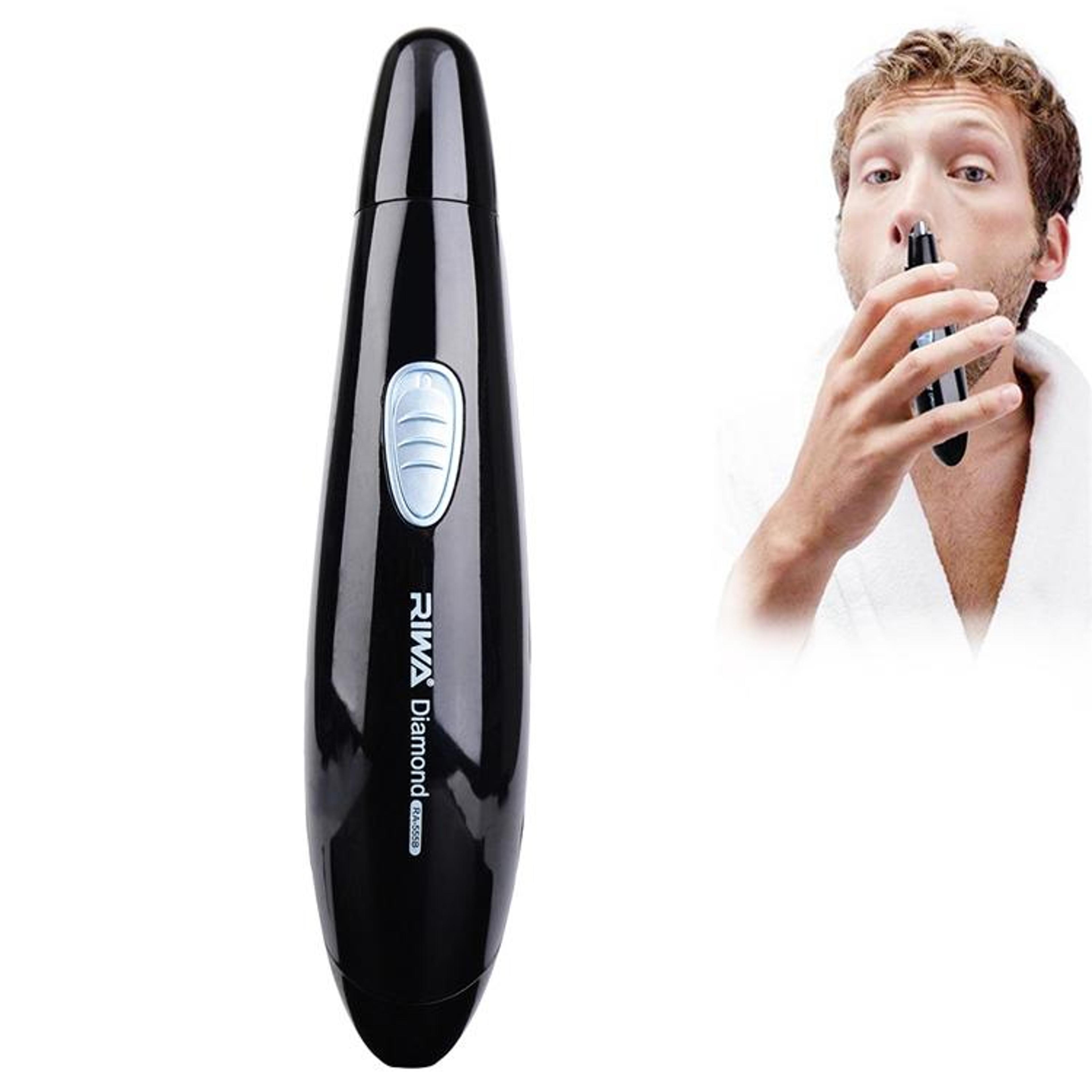 waterproof rechargeable nose hair trimmer and eyebrow trimmer for men