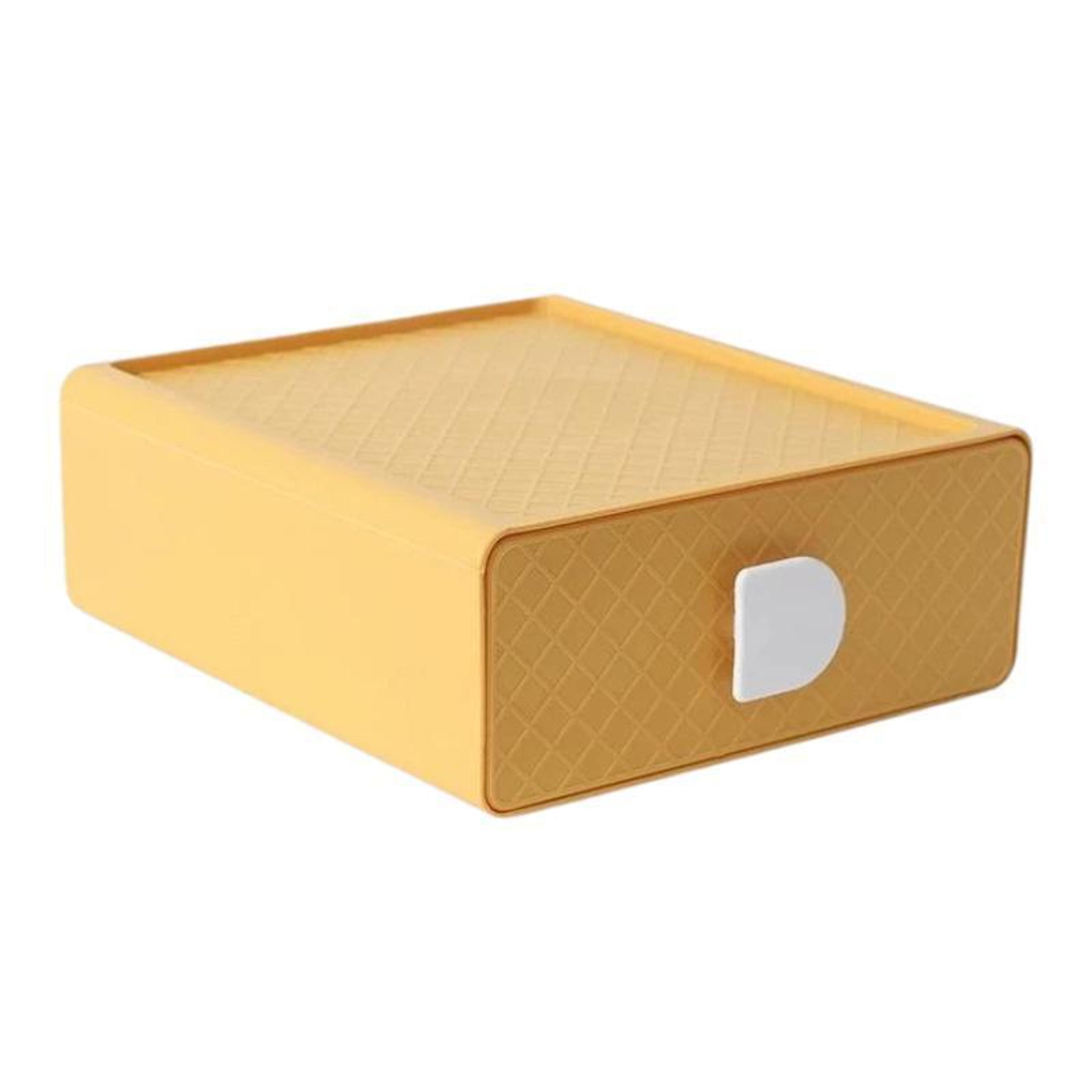 compact desk organizer drawer storage box for cosmetics & office storage
