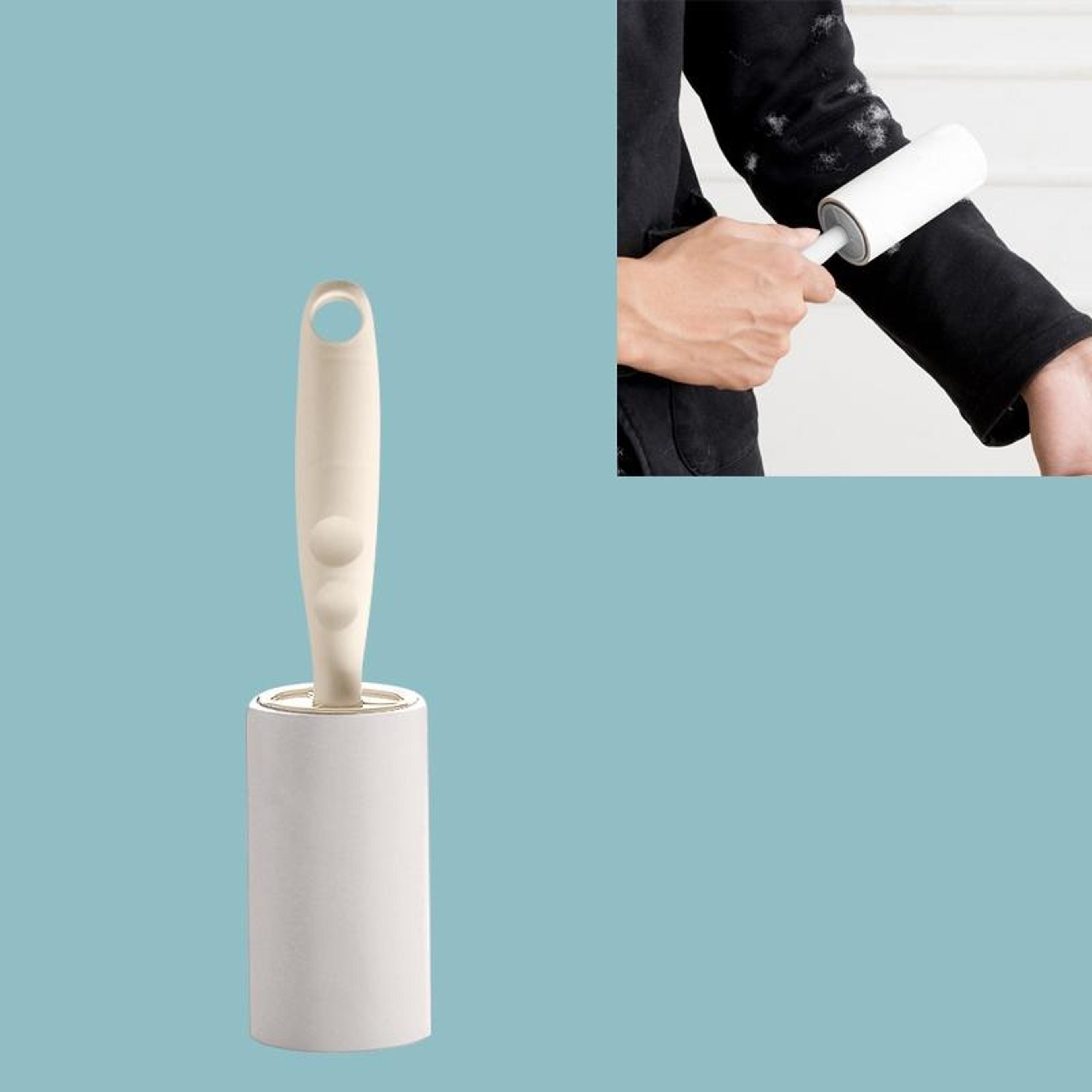 long handle lint roller sticky hair remover roller for clothes & pet hair