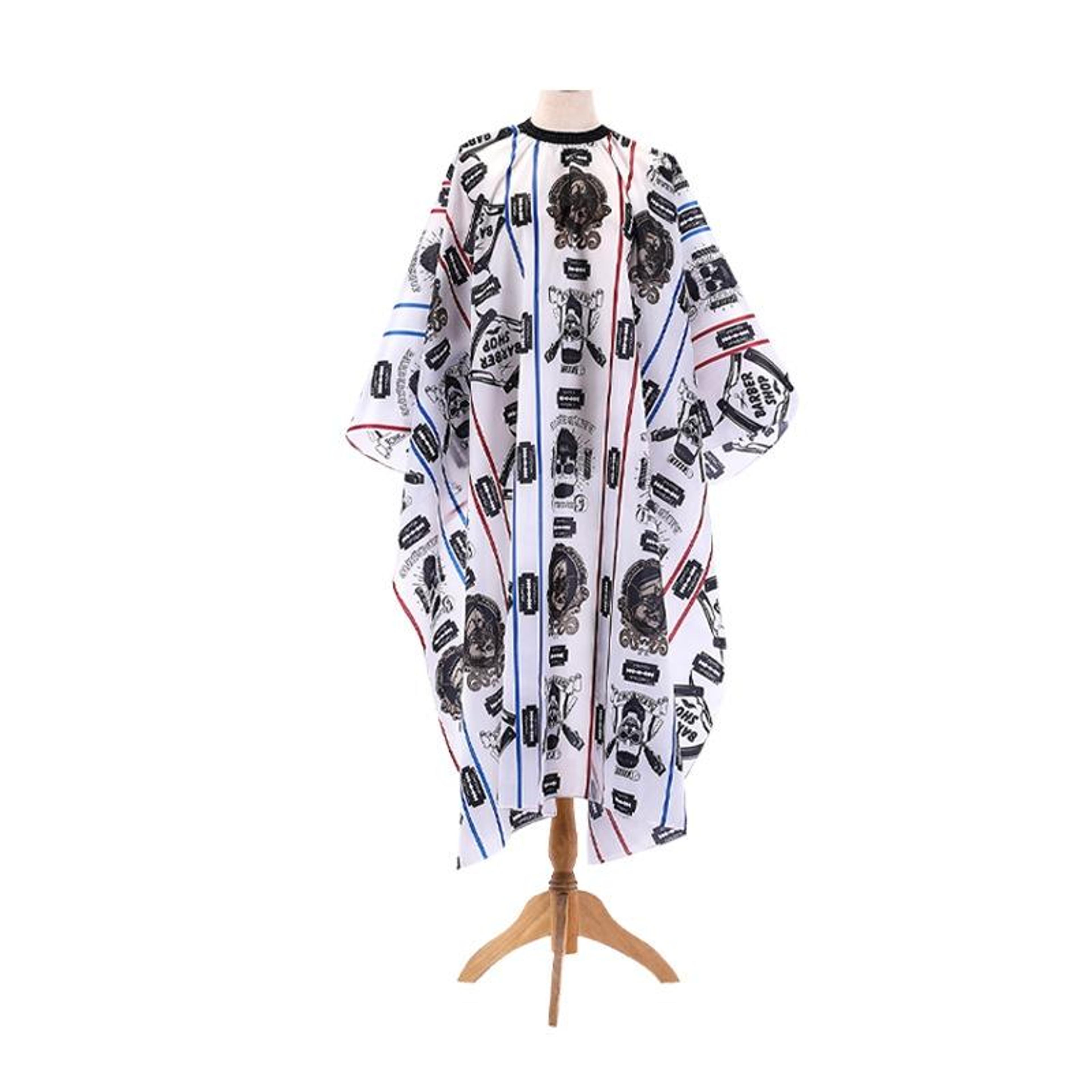 waterproof hairdressing apron barber salon cape adjustable striped lightweight shawl