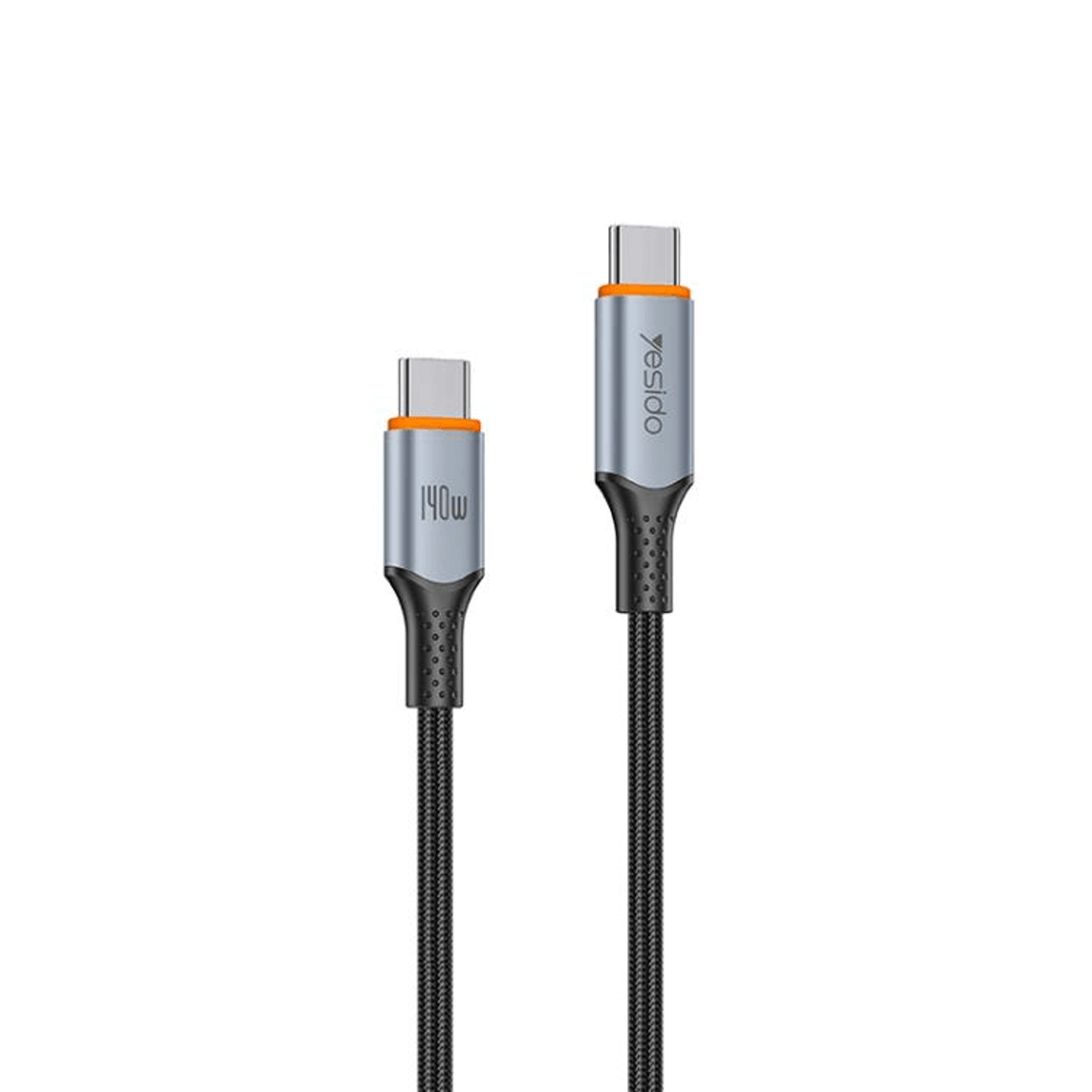 140w usb c fast charging cable durable nylon braided type c to type c