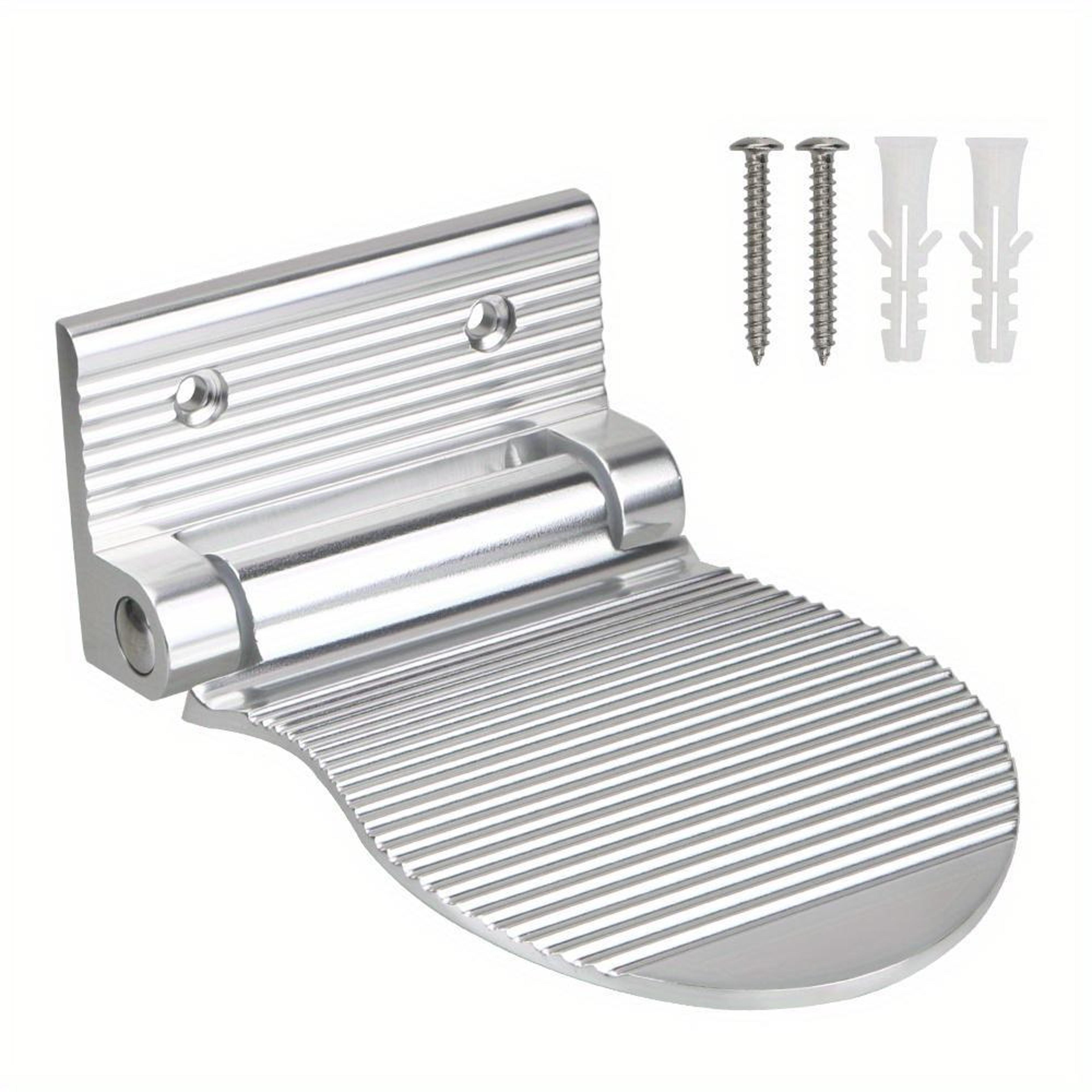 space aluminum shower foot rest wall mounted anti slip bathroom step for seniors and pregnancy