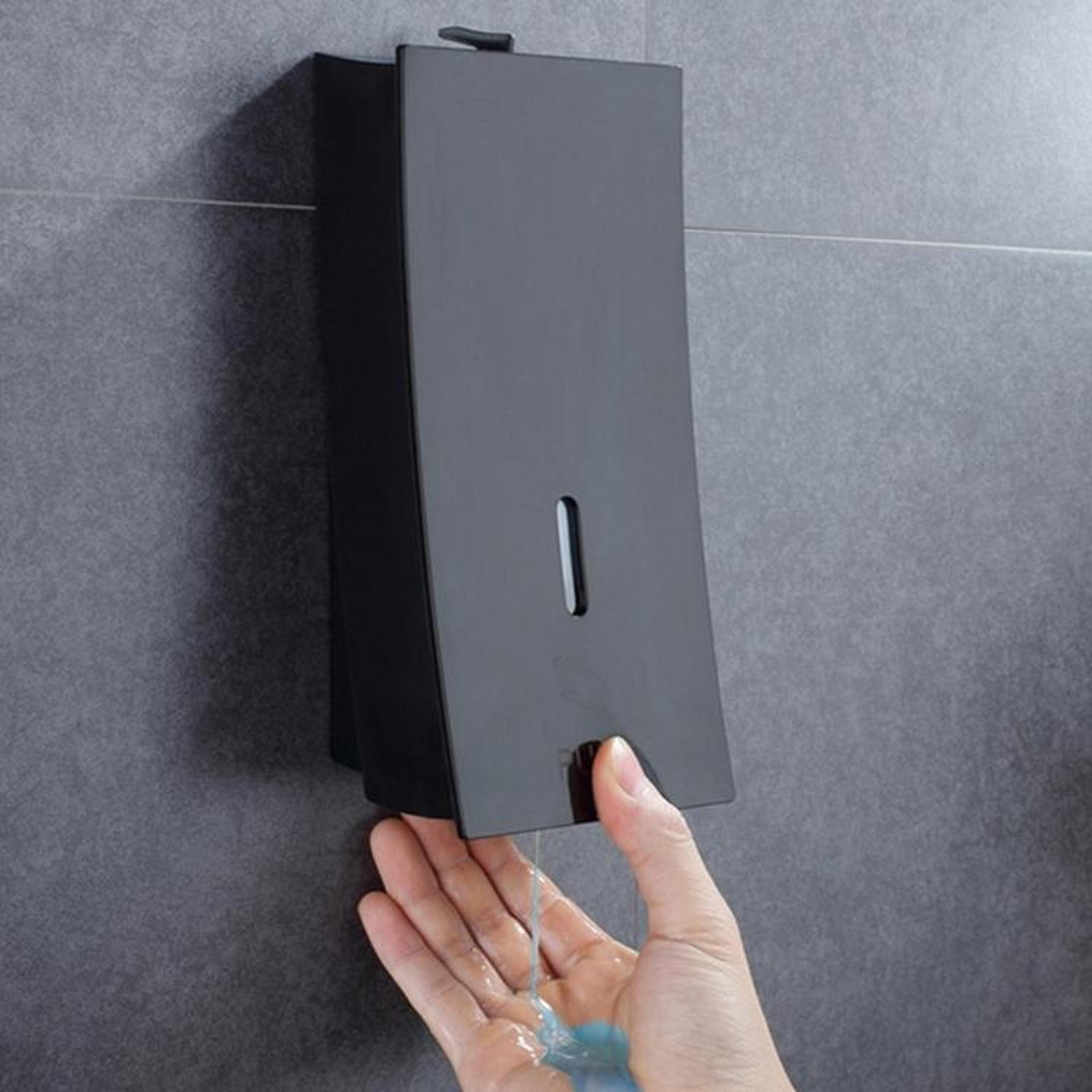 refillable wall mounted soap dispenser for bathroom shower and hotel use