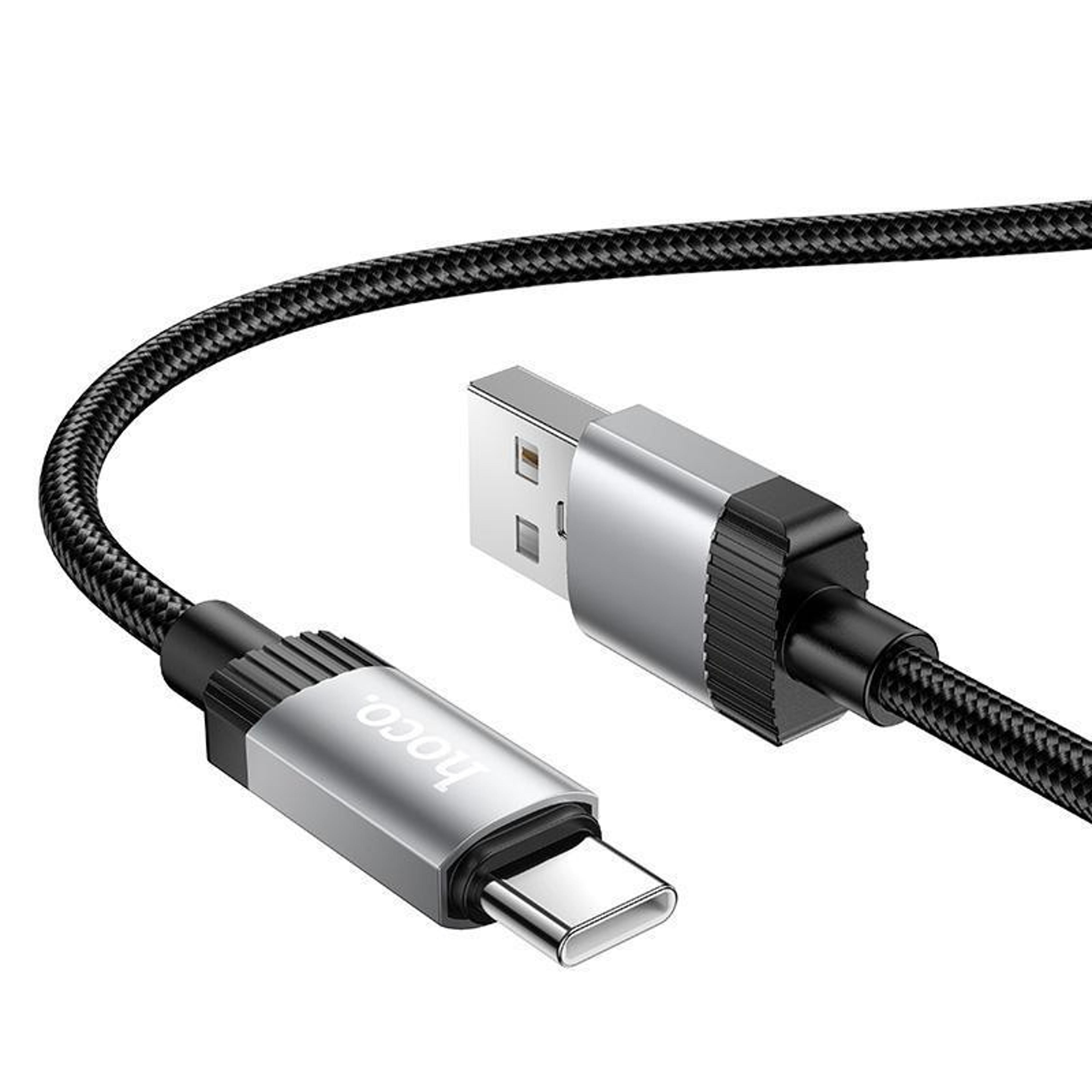 1m usb to type c fast charging cable 3a durable braided data cord