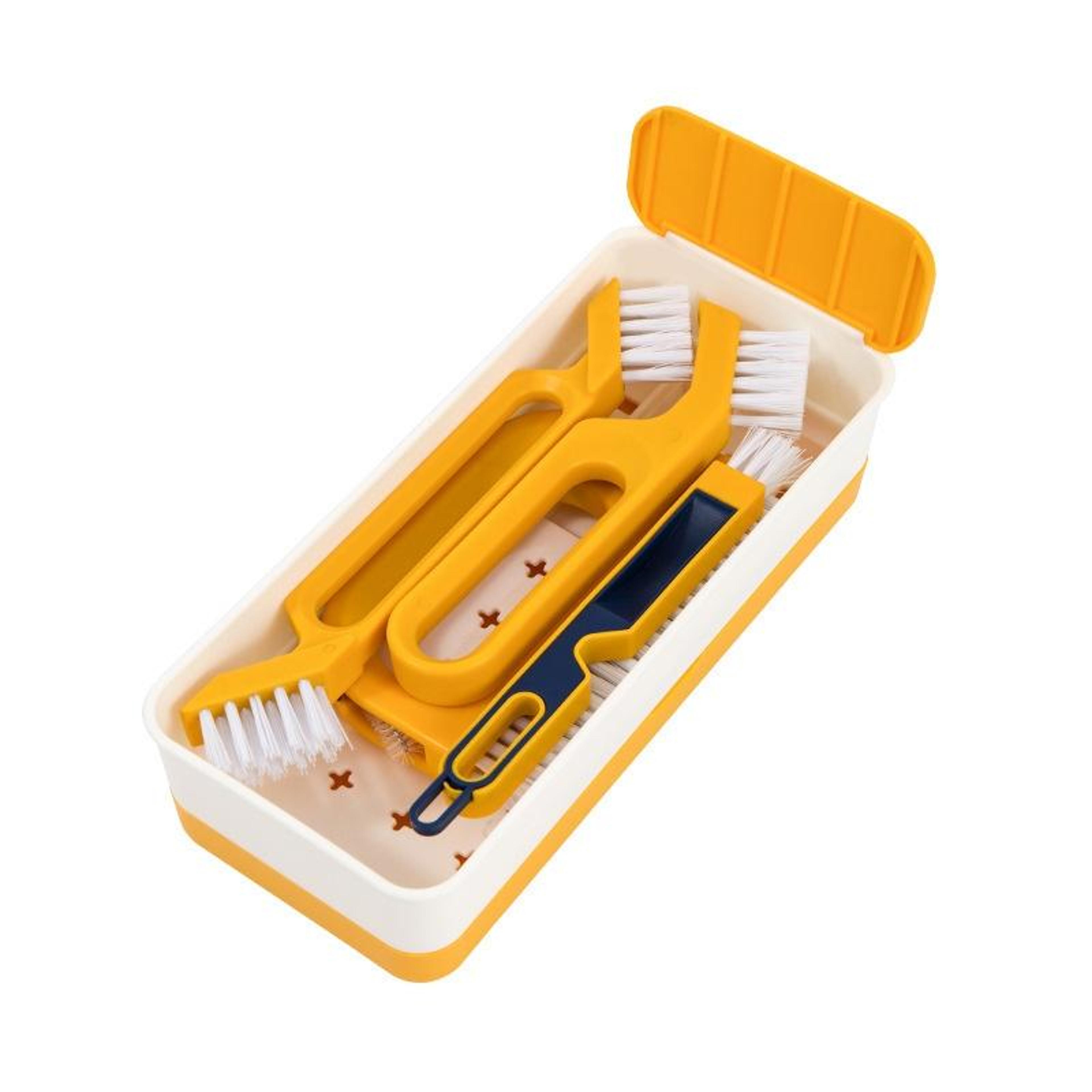 gap cleaning brush set window groove tool kitchen crevice cleaner