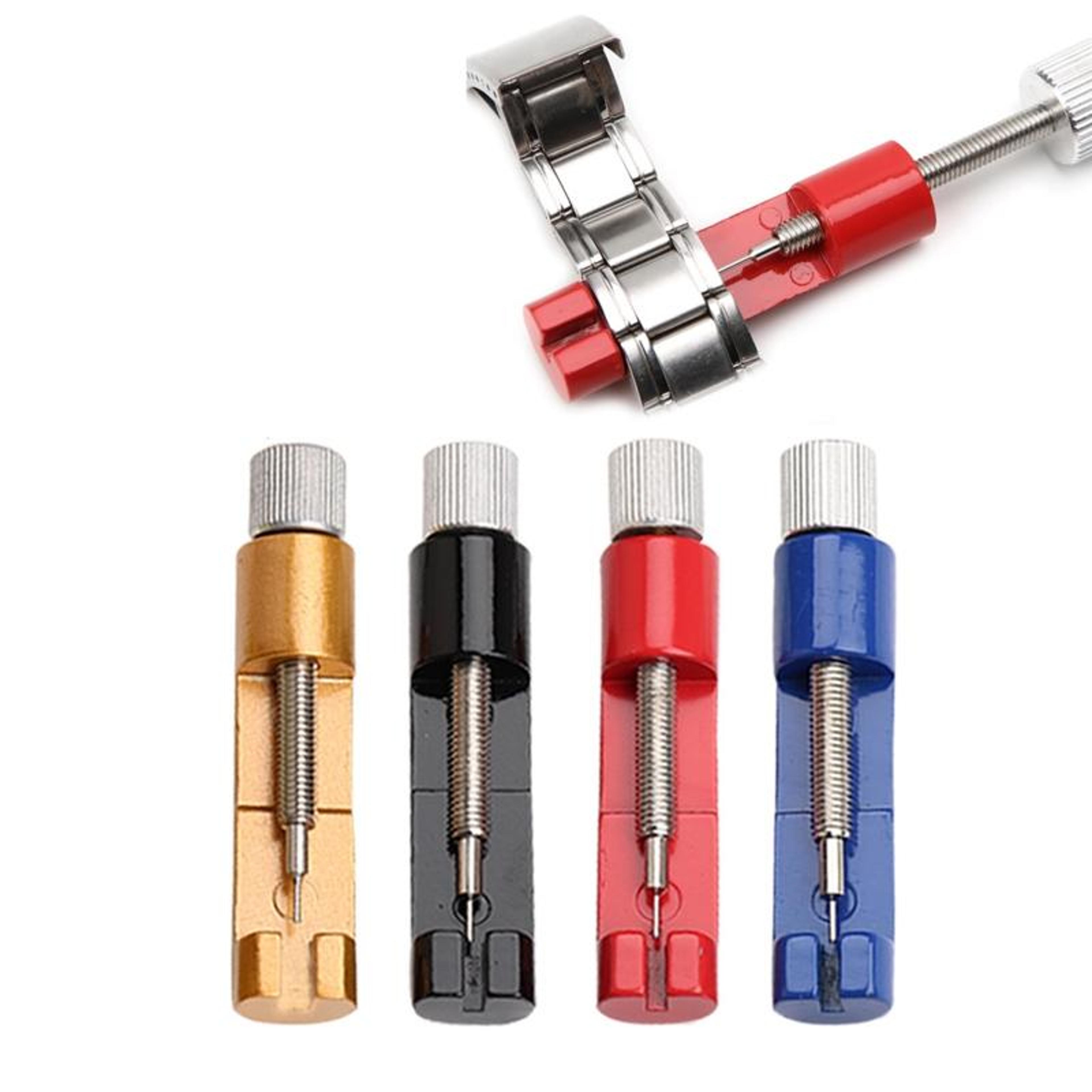 adjustable watch link remover tool kit for bracelet sizing and repair