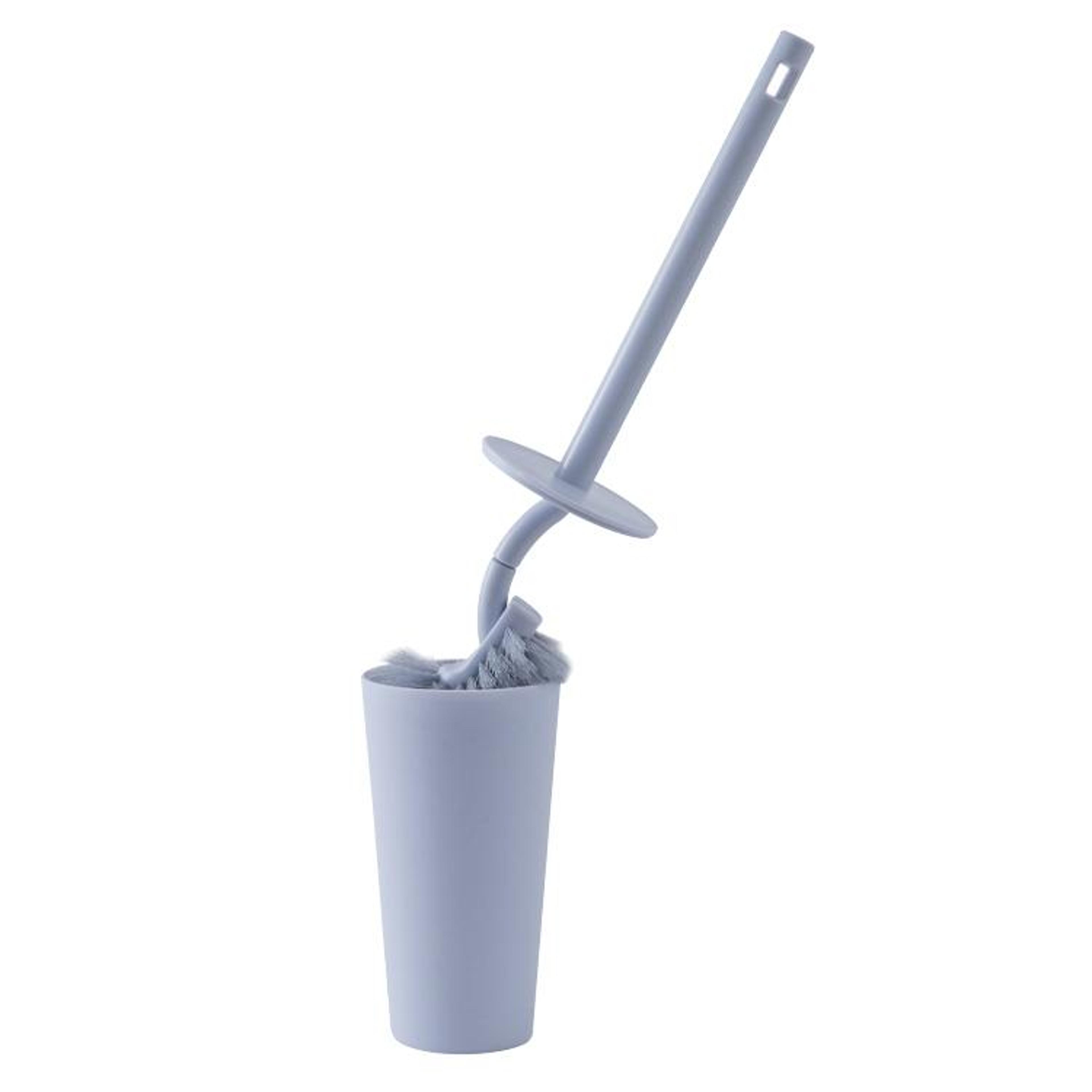 long handle soft toilet cleaning brush set for bathroom