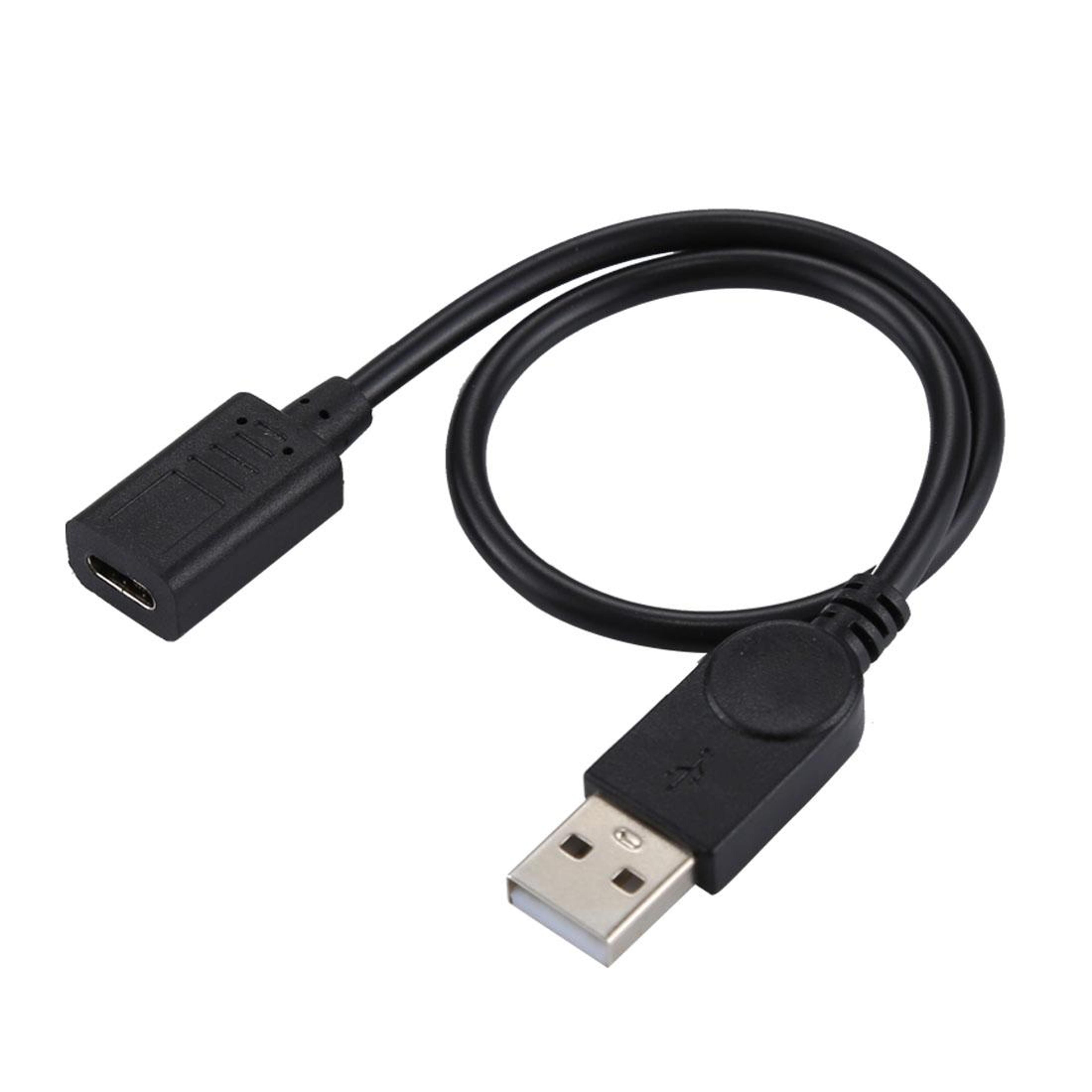 usb c female to usb 2.0 male adapter cable fast sync converter