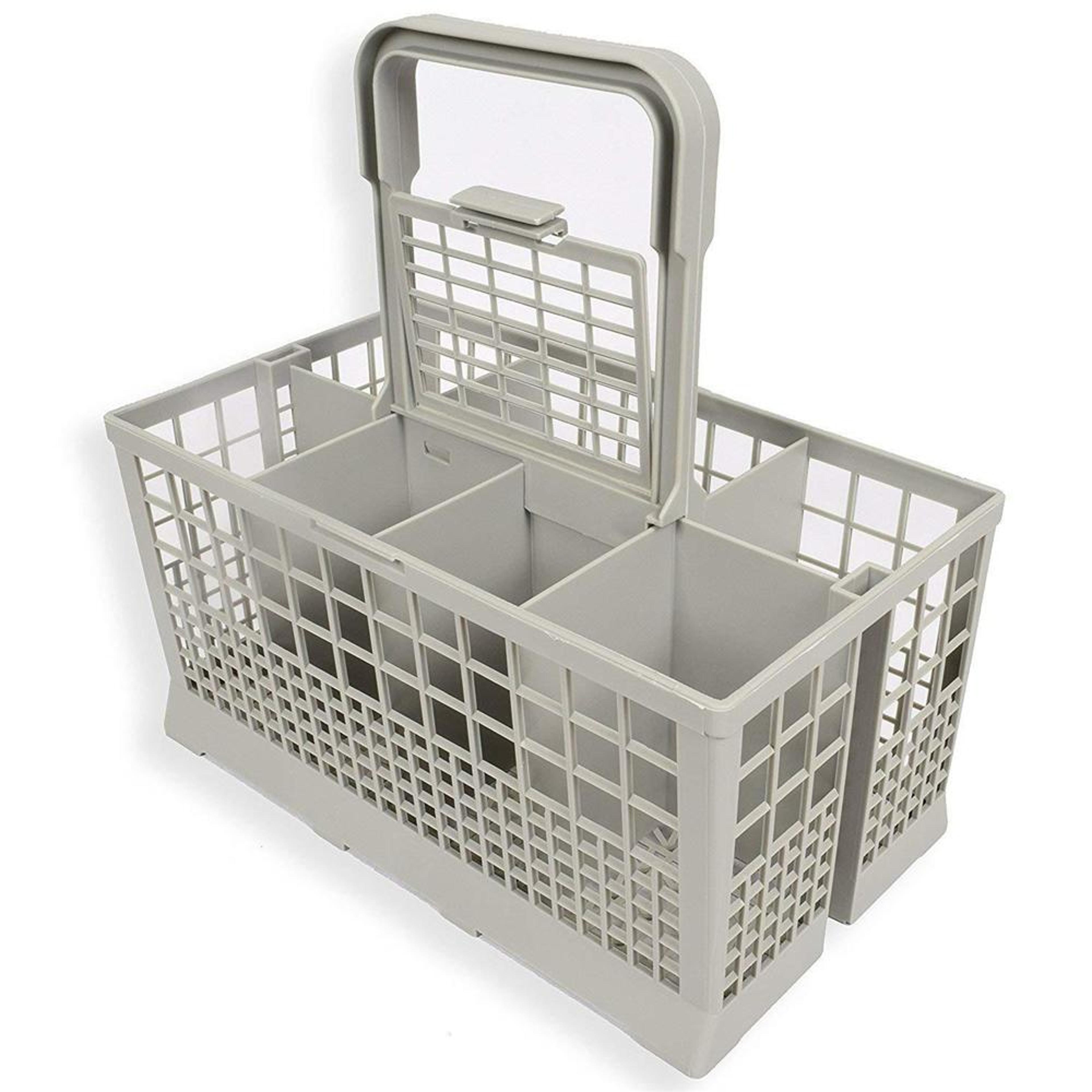universal dishwasher cutlery basket replacement storage box with removable handle