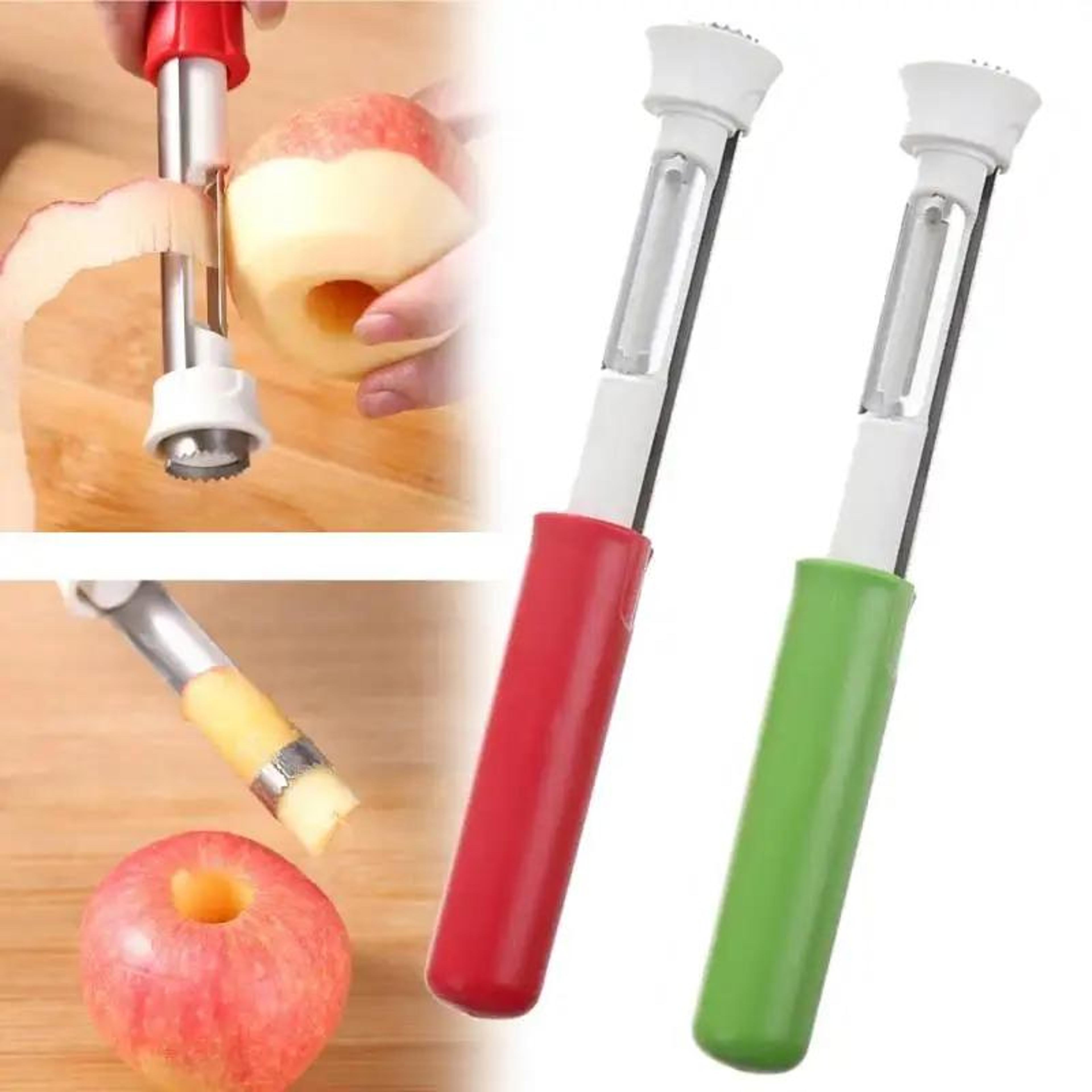 stainless steel fruit peeler & vegetable corer tool