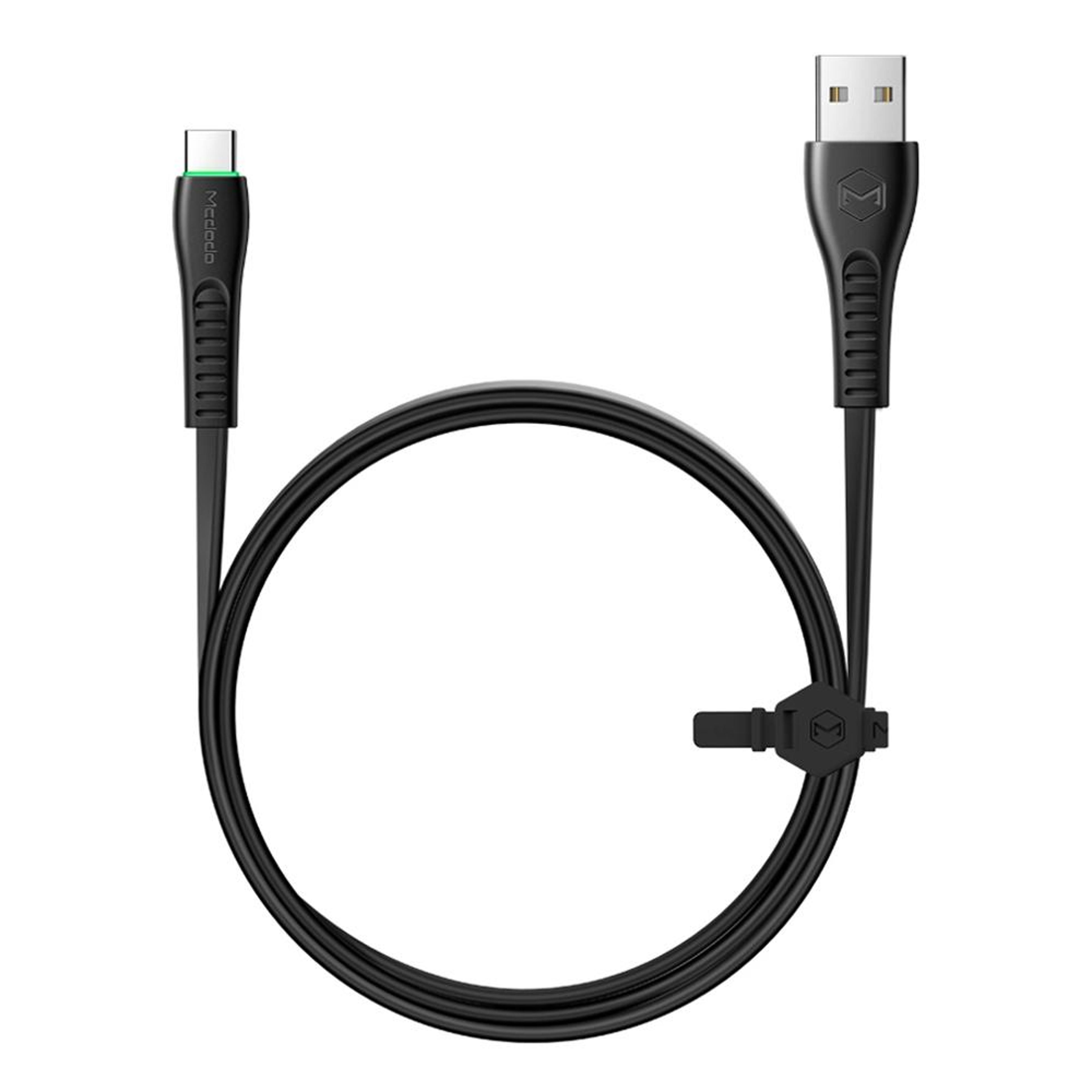 led type c to usb fast charging cable qc4.0 sync cable