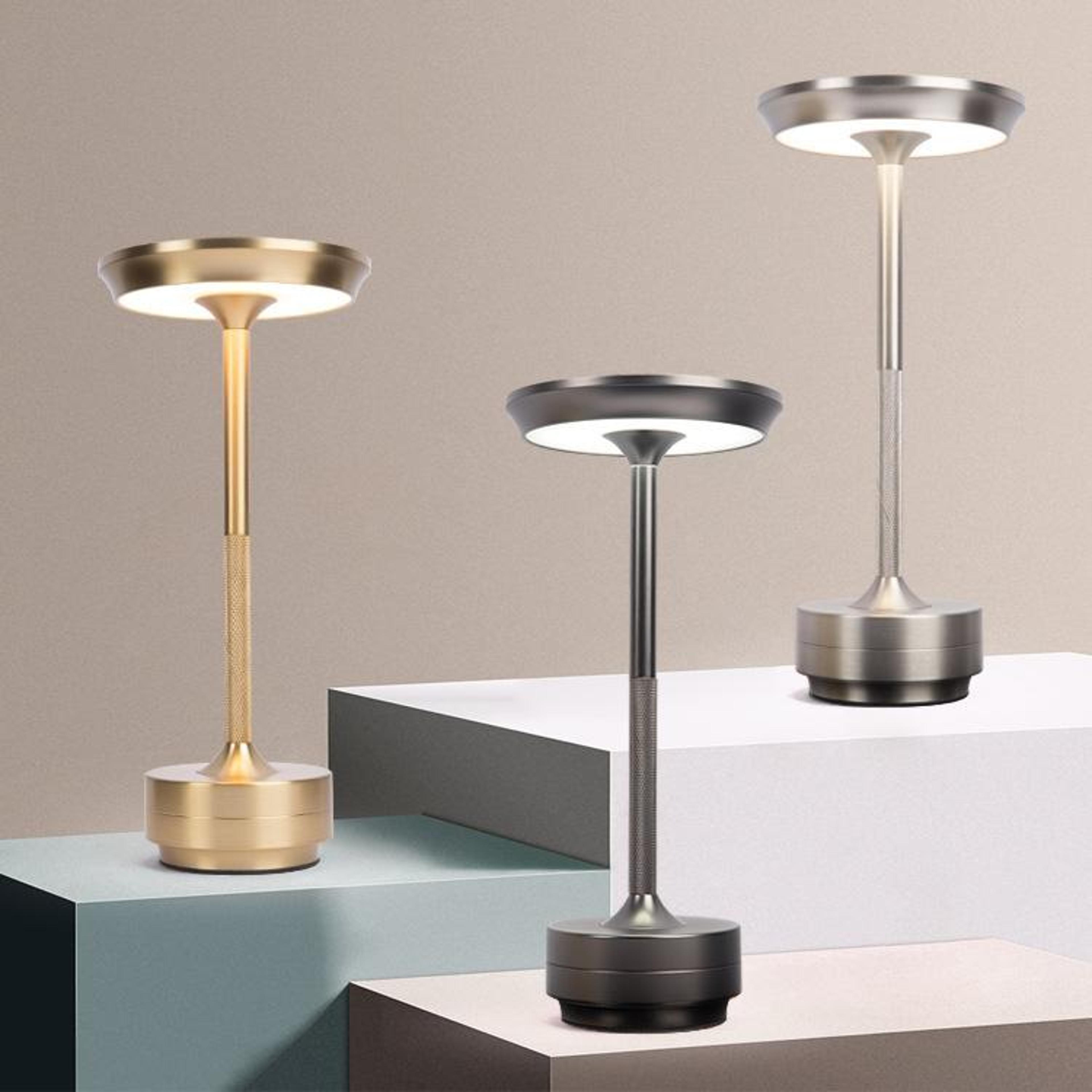 rechargeable led desk lamp with touch control portable night light bar
