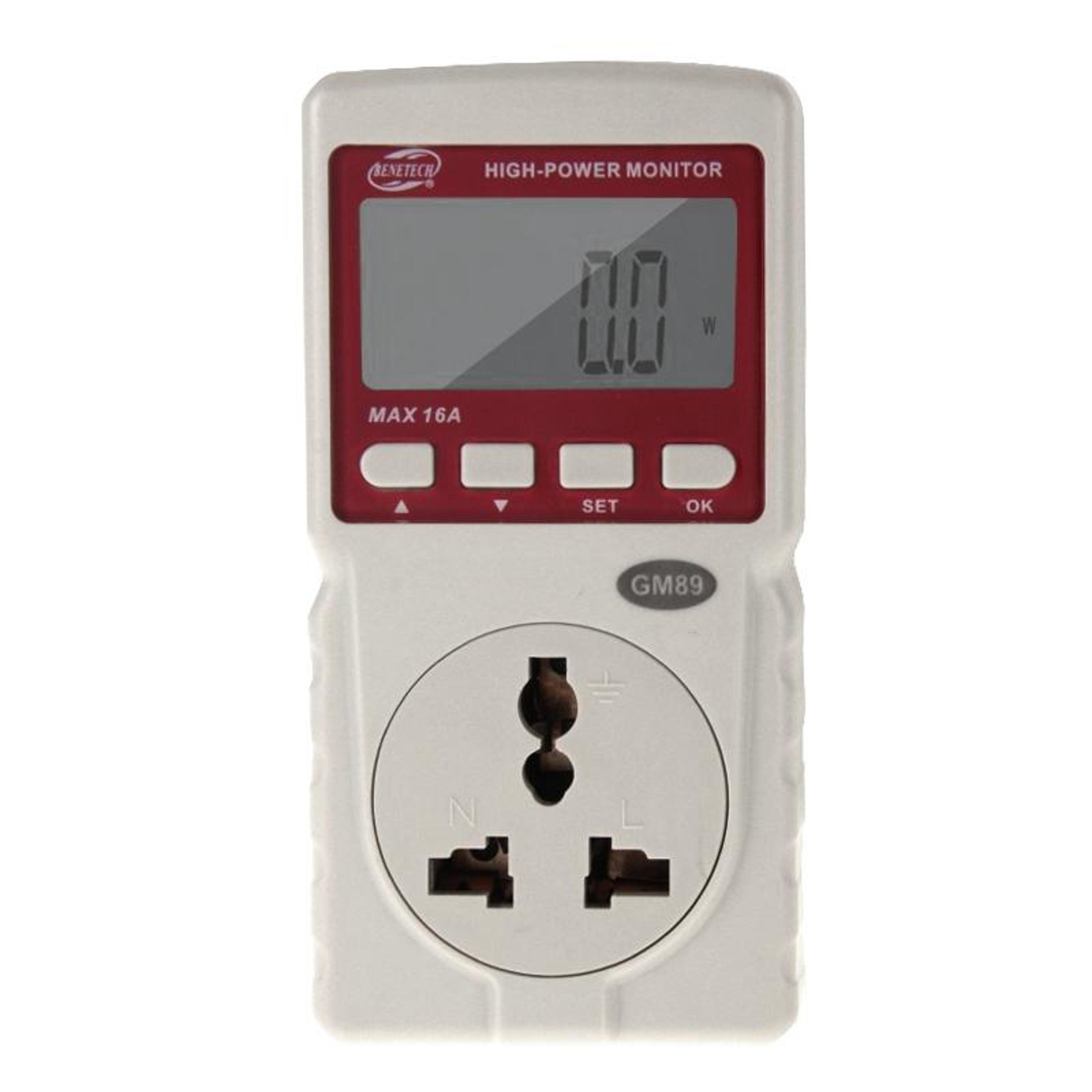benetech energy meter plug power consumption monitor us plug