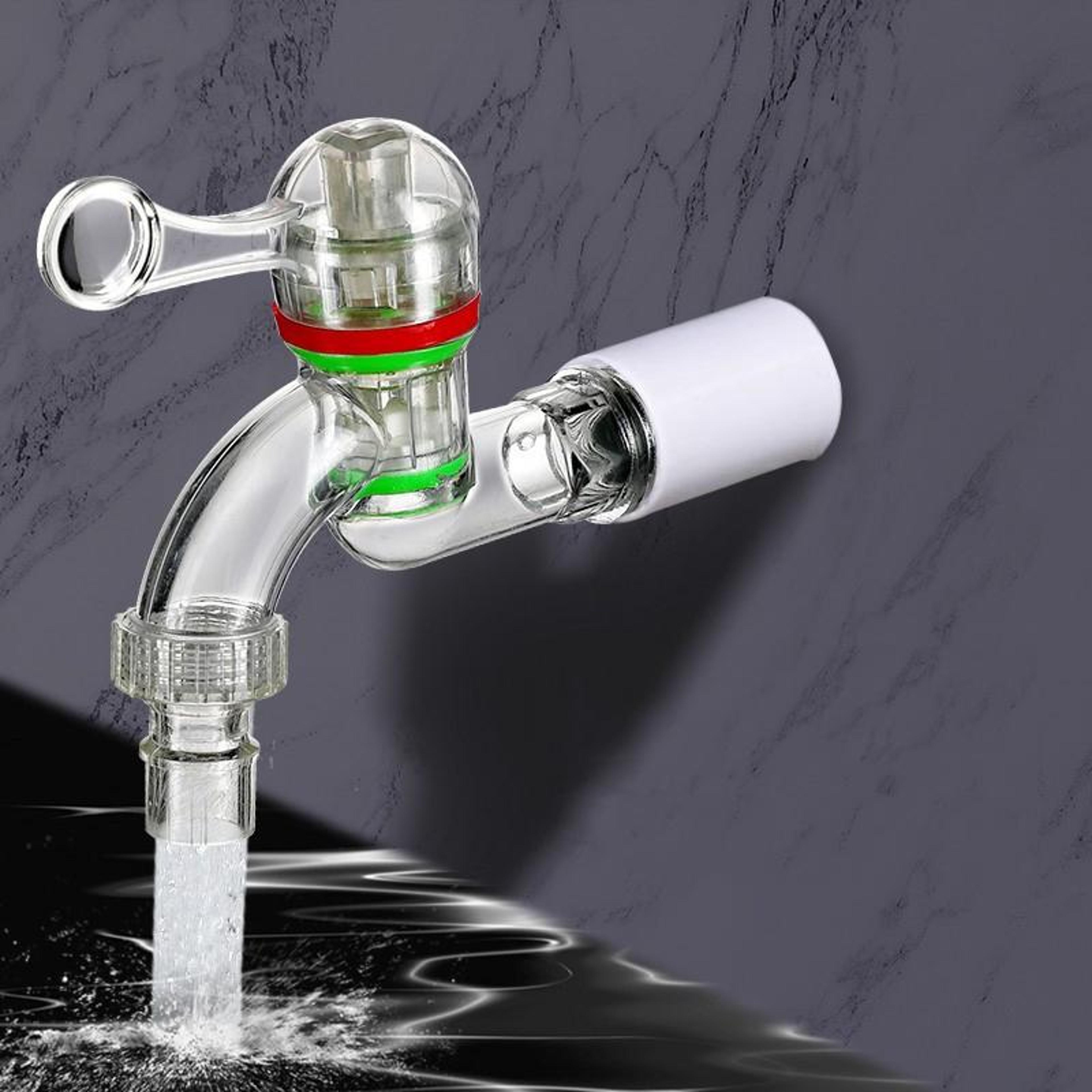 anti-freezing transparent faucet hose for winter water catch and protection