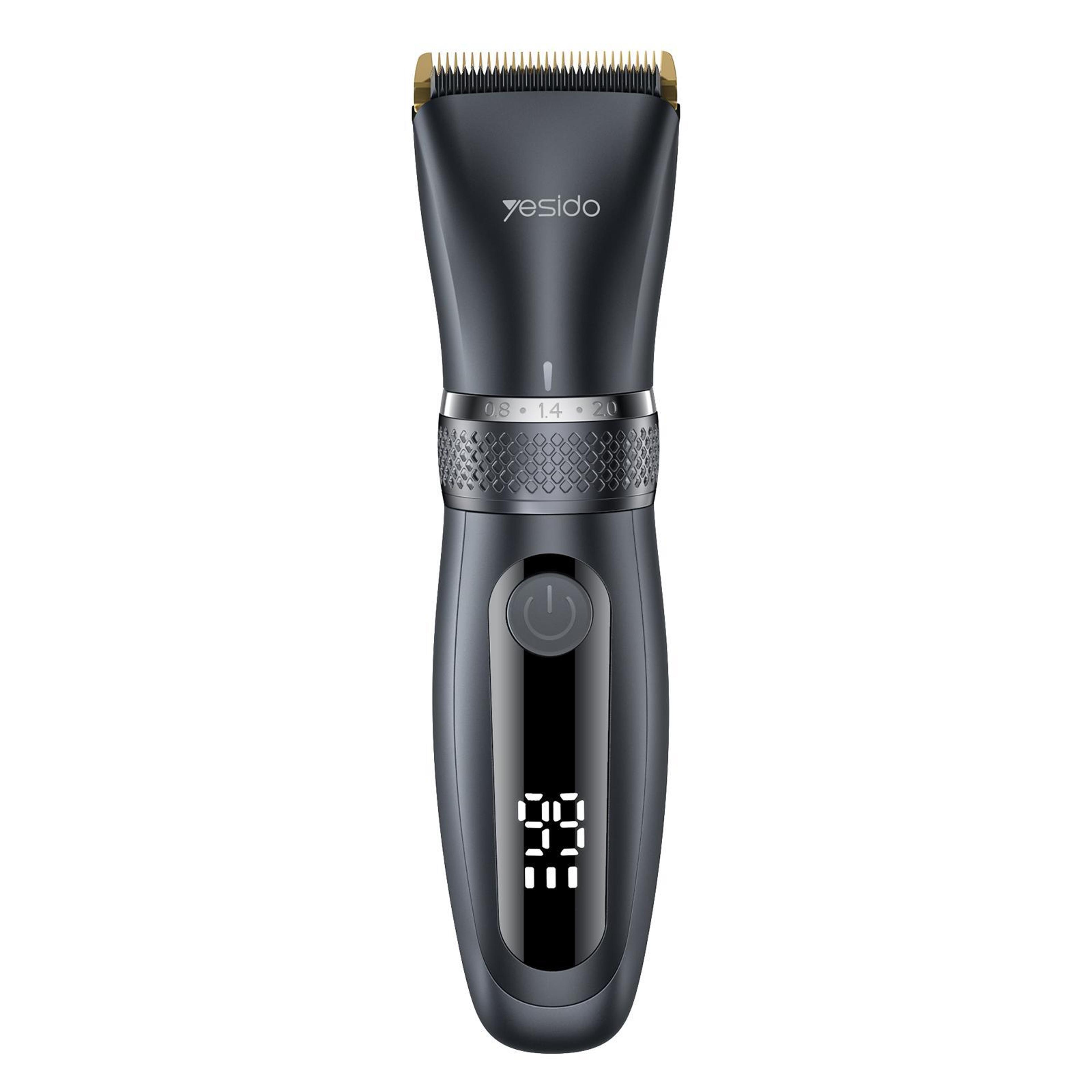 cordless hair clipper professional waterproof beard & hair trimmer with adjustable length