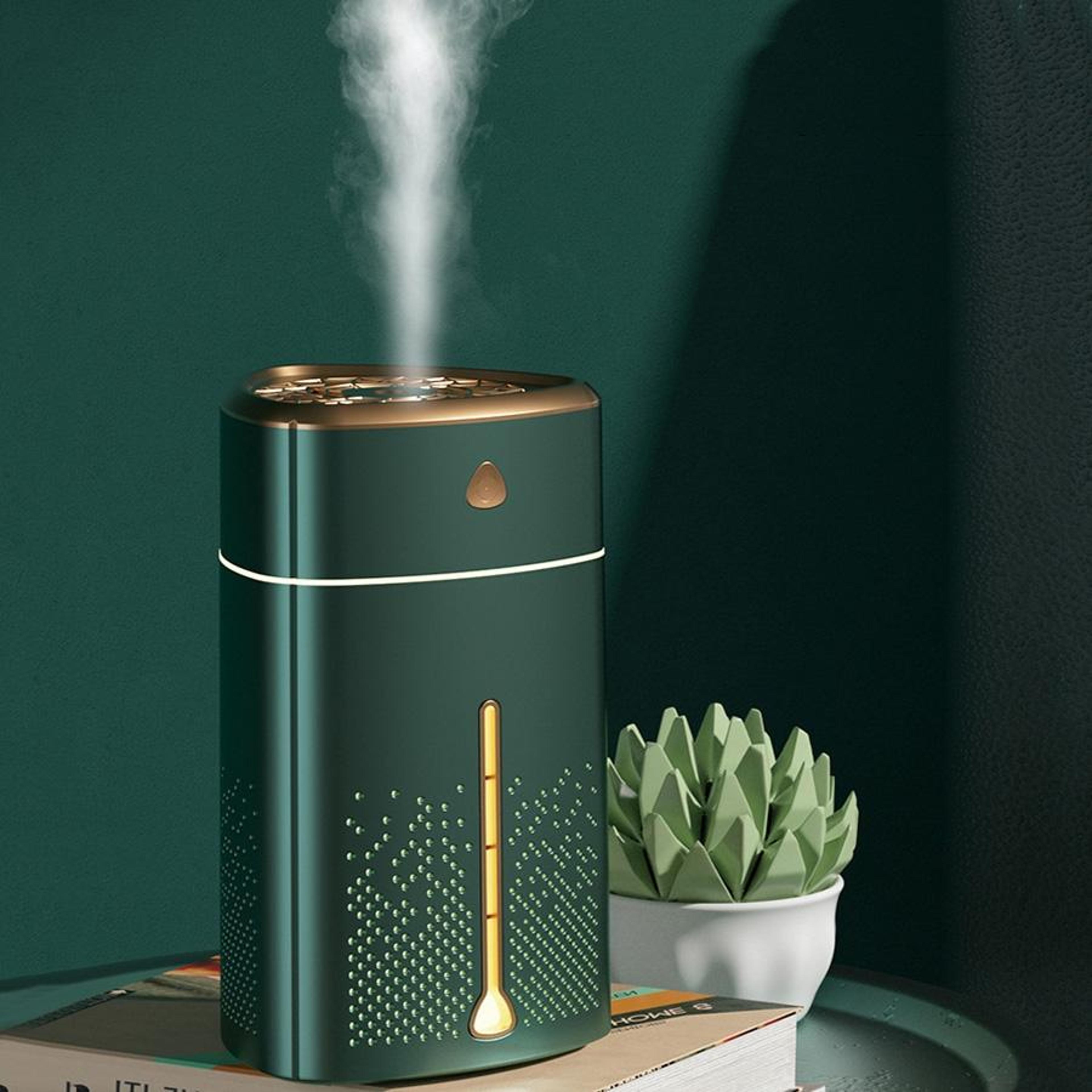 silent usb ultrasonic humidifier with silver ion purification and night light