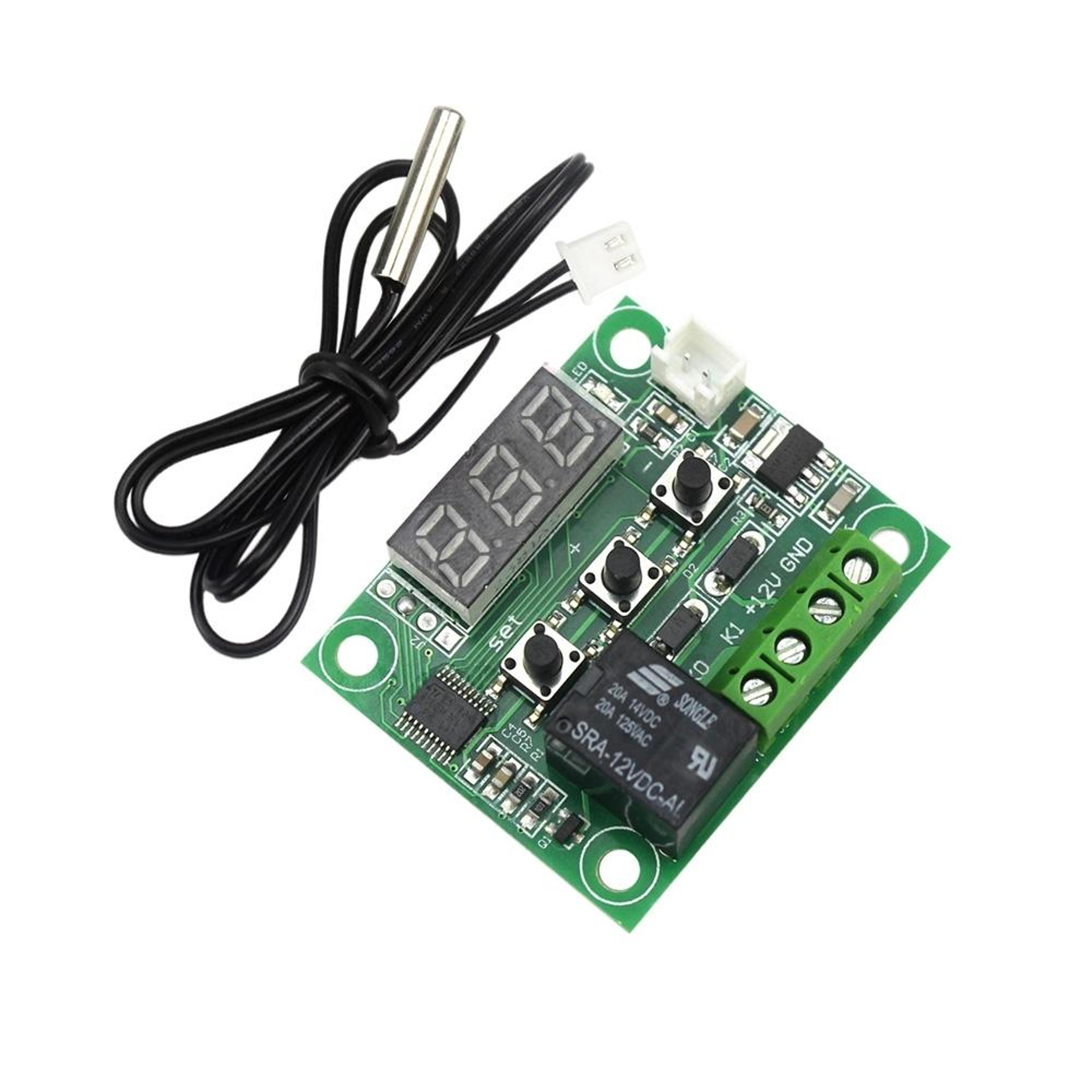 digital thermostat controller temperature control switch for heating & cooling systems