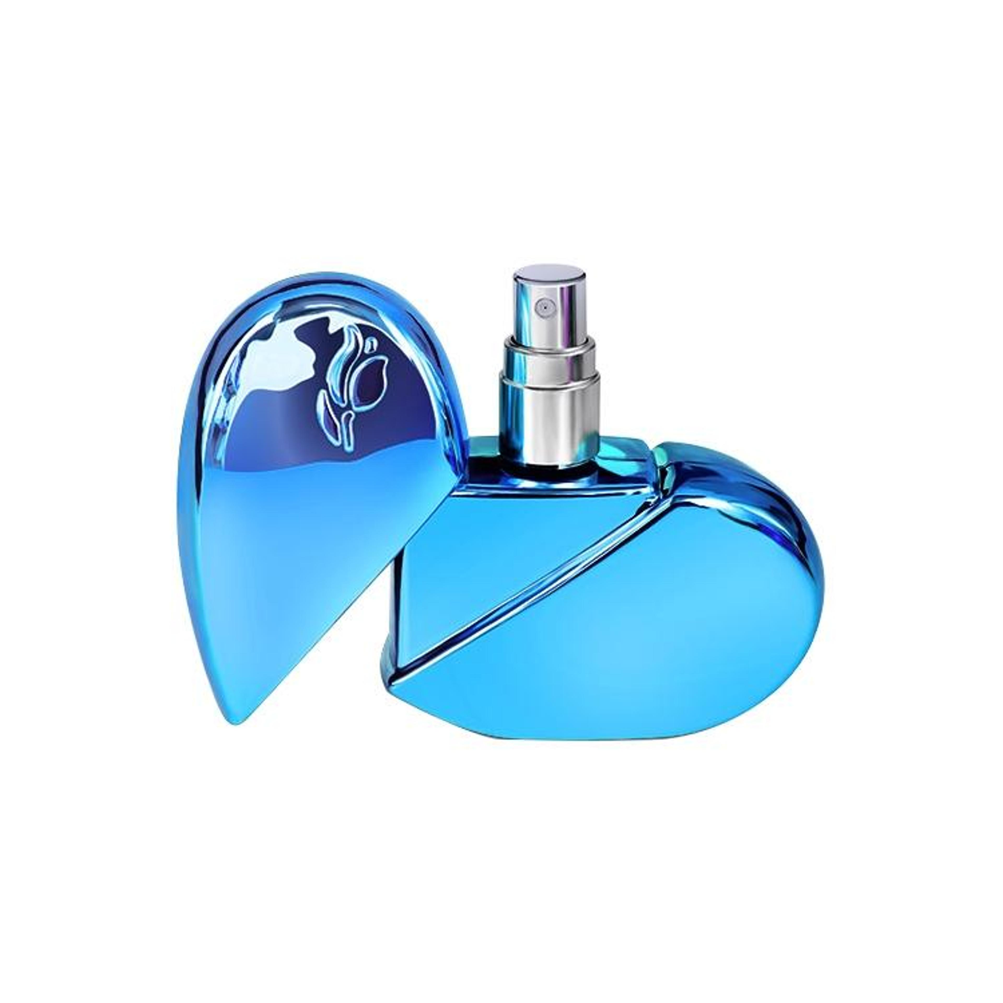 heart shaped perfume spray bottle refillable glass travel perfume atomizer for women gifts