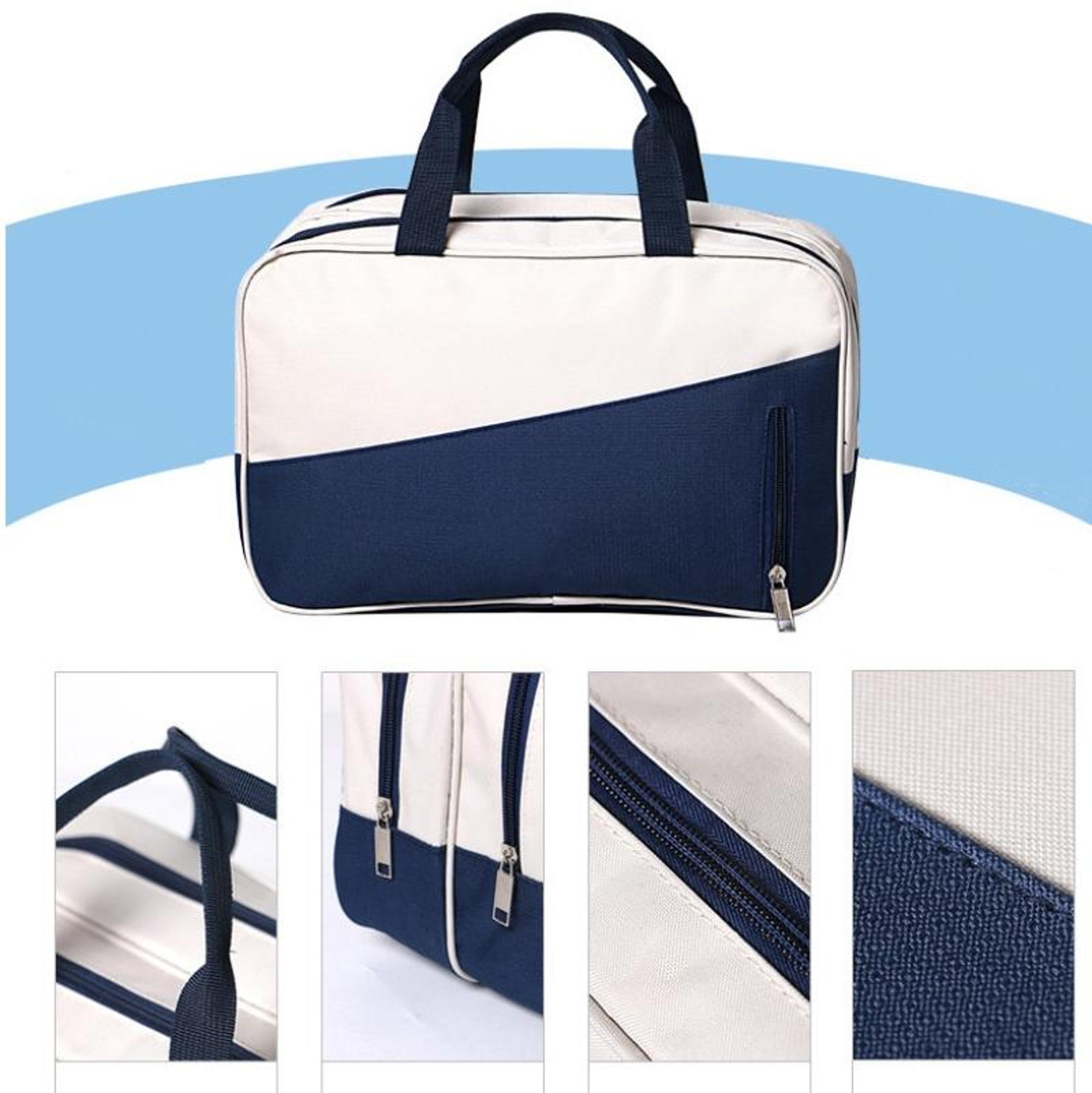 large capacity wet dry separation bag for travel gym and laundry