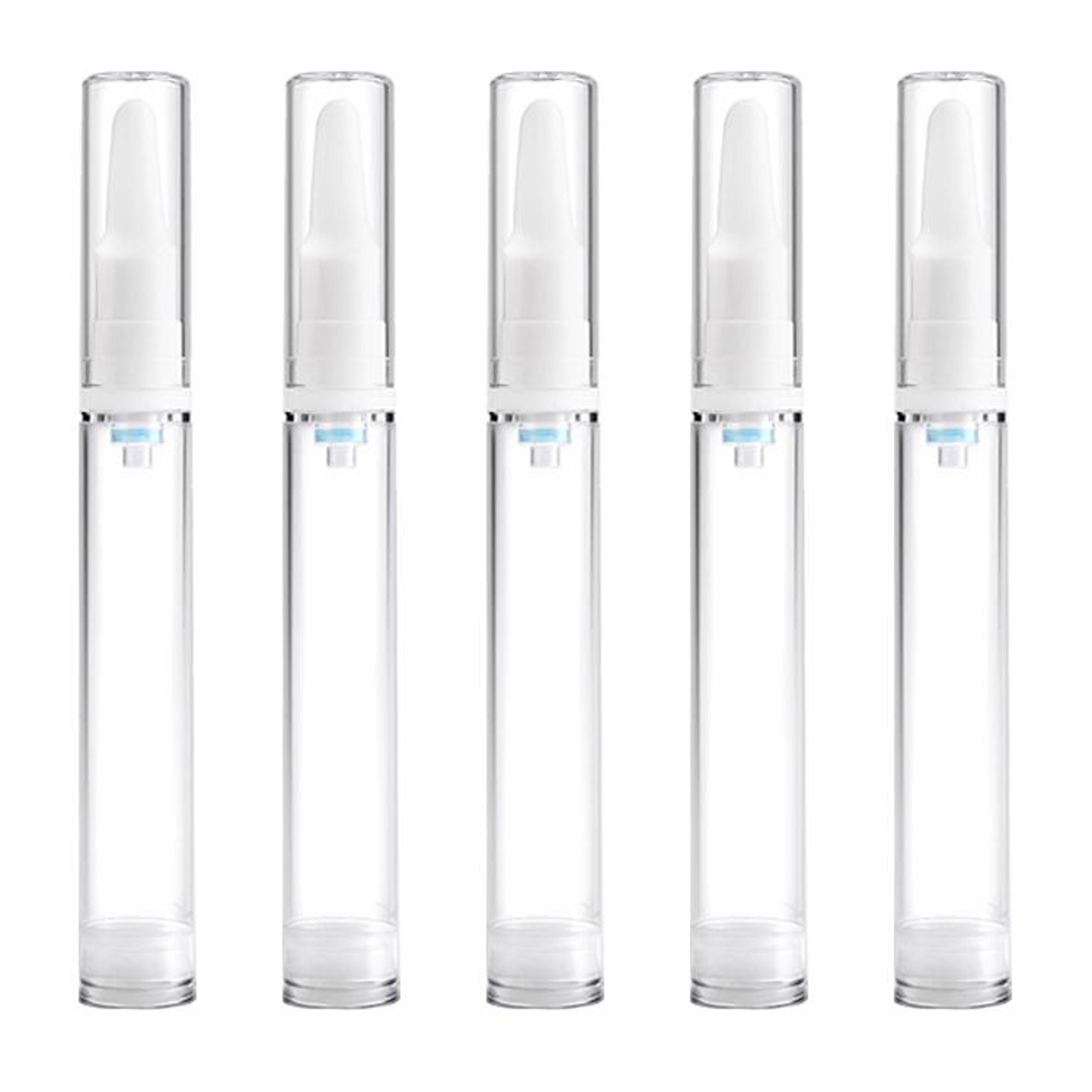 travel size pump bottles set refillable travel bottles for toiletries & cosmetics