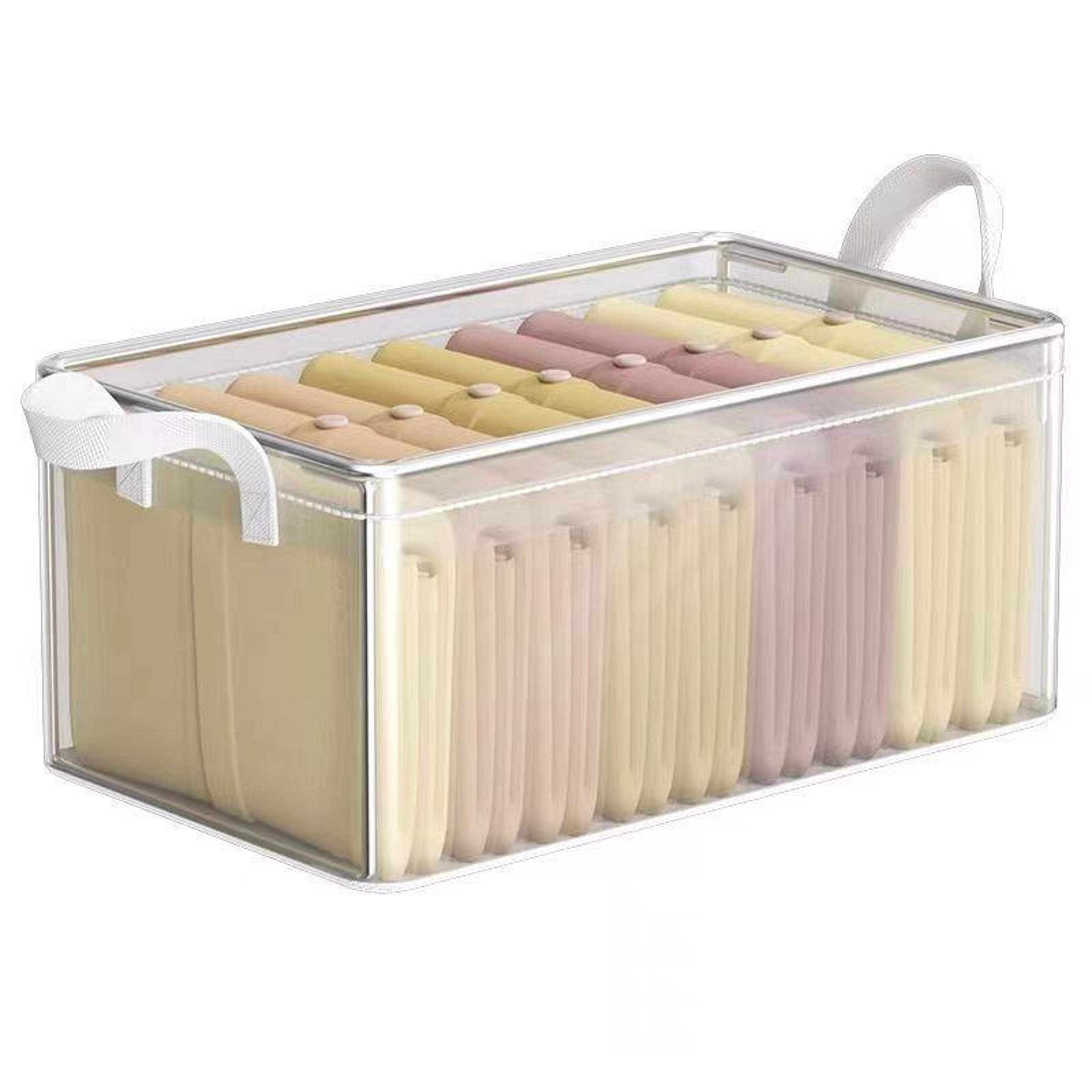 clear steel frame foldable wardrobe organizer for clothes storage